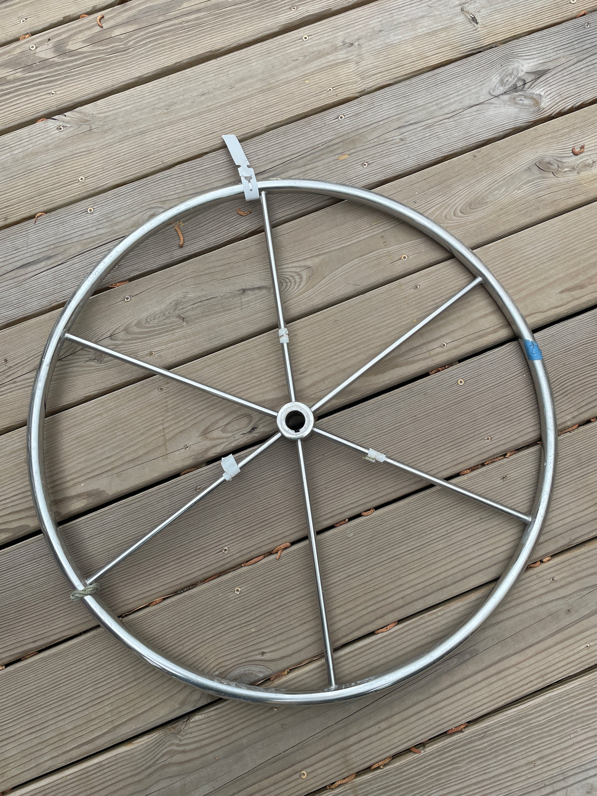 28” Stainless Steel 1” Keyed Shaft Wheel