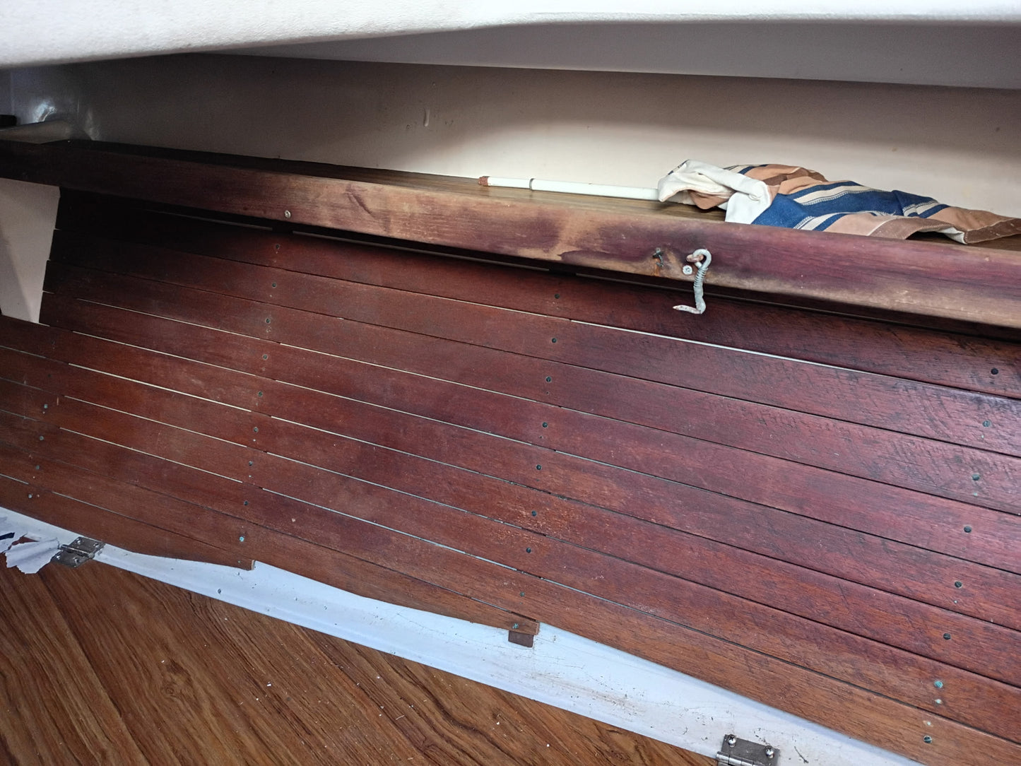 Teak Side Walls from the Seafarer 31 MKI Yawl
