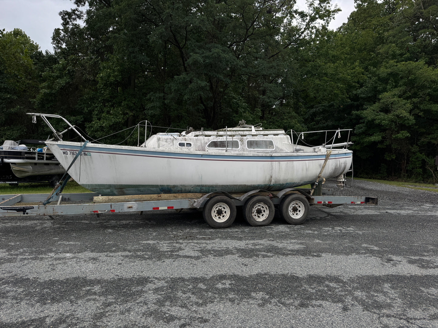 24'1" Luff x 27' Leech x 10'3" Foot Main Sail - Balboa Recreational 26'