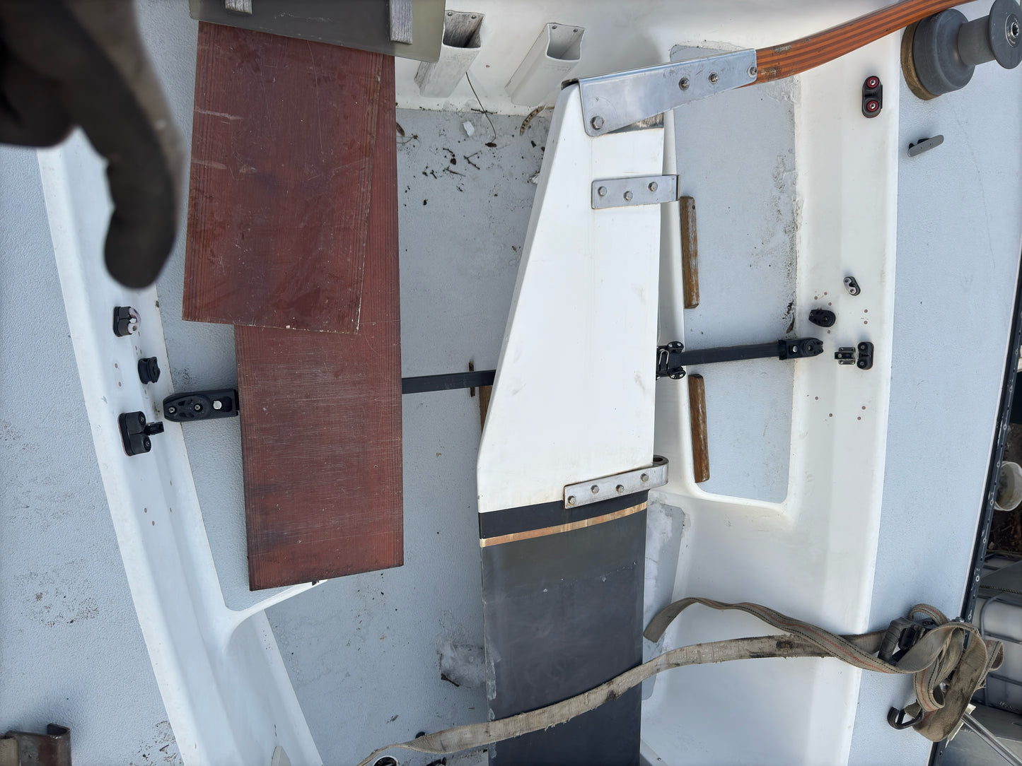 Rudder from J29 and Gudgeons