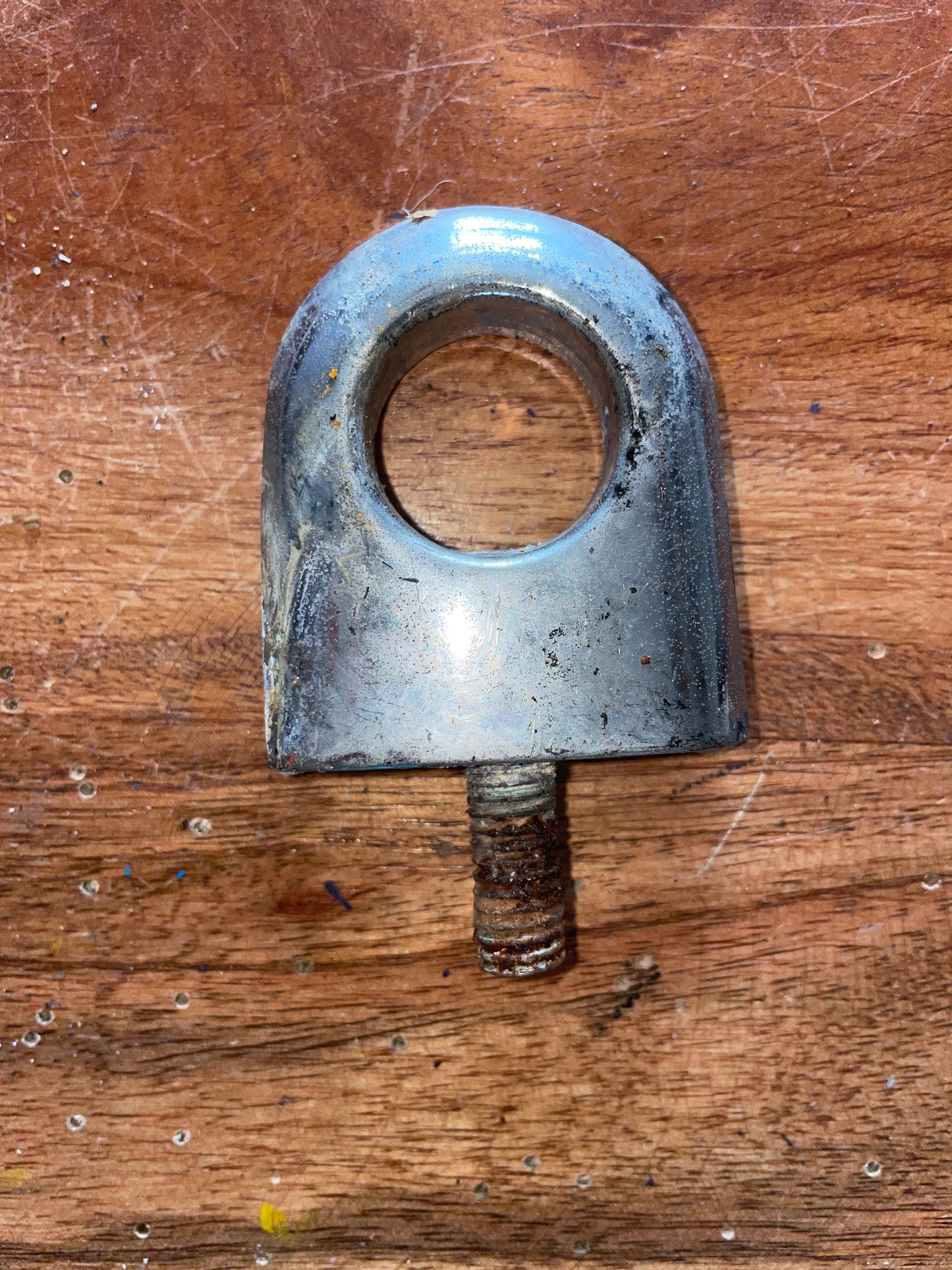 Chromed Bronze Through Deck Pad Eye / Padeye - 1”