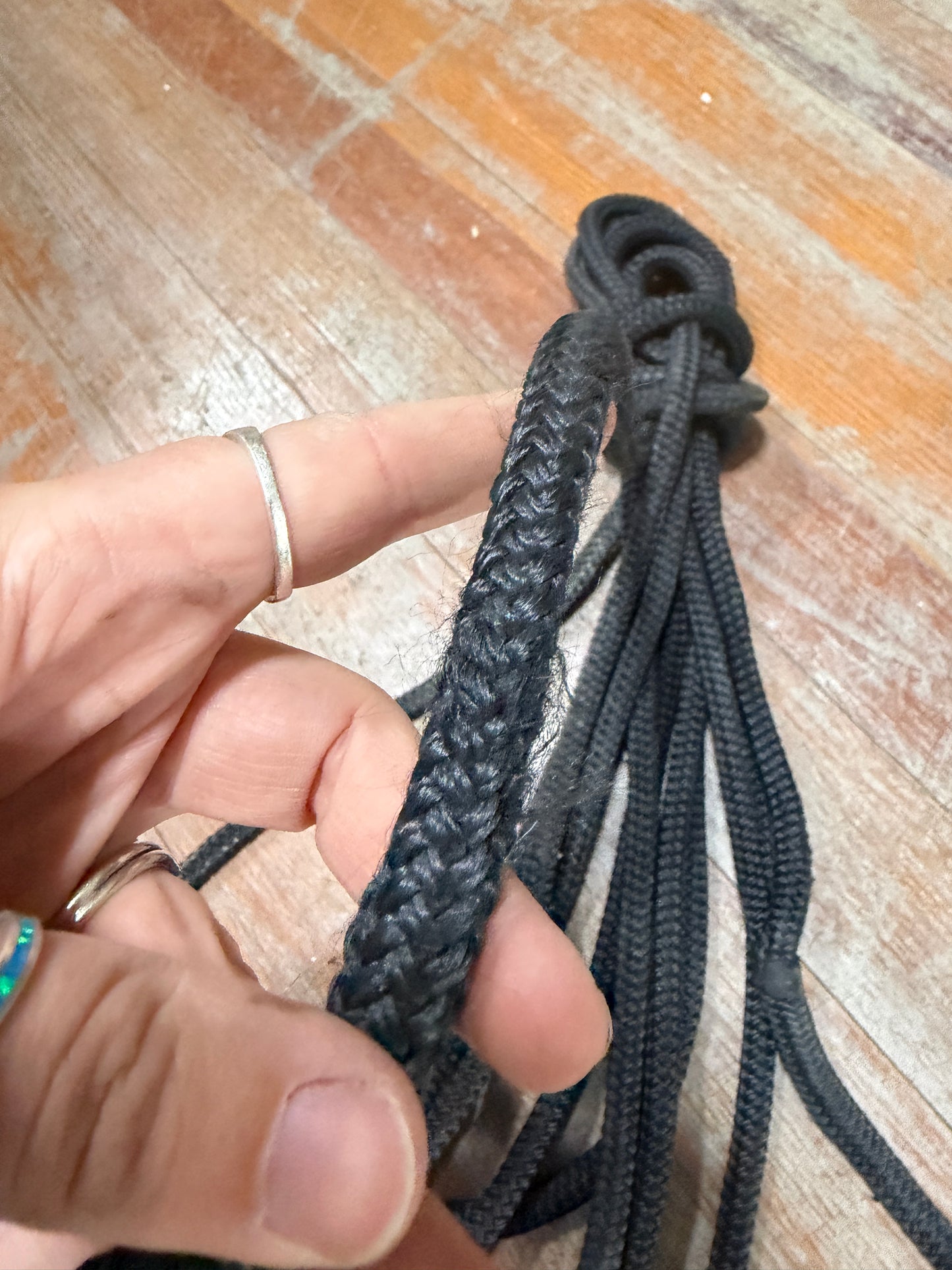25' OF 7/16" Black Dock Line