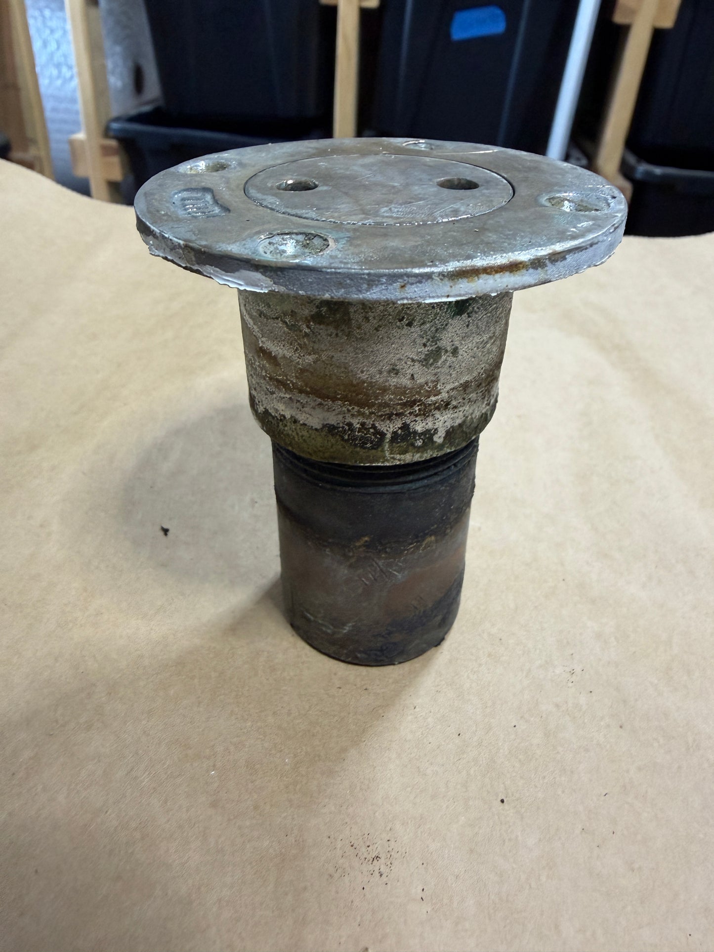Chromed Fuel Cap / Plug / Deck Fill Plate - 1 3/4" Diameter