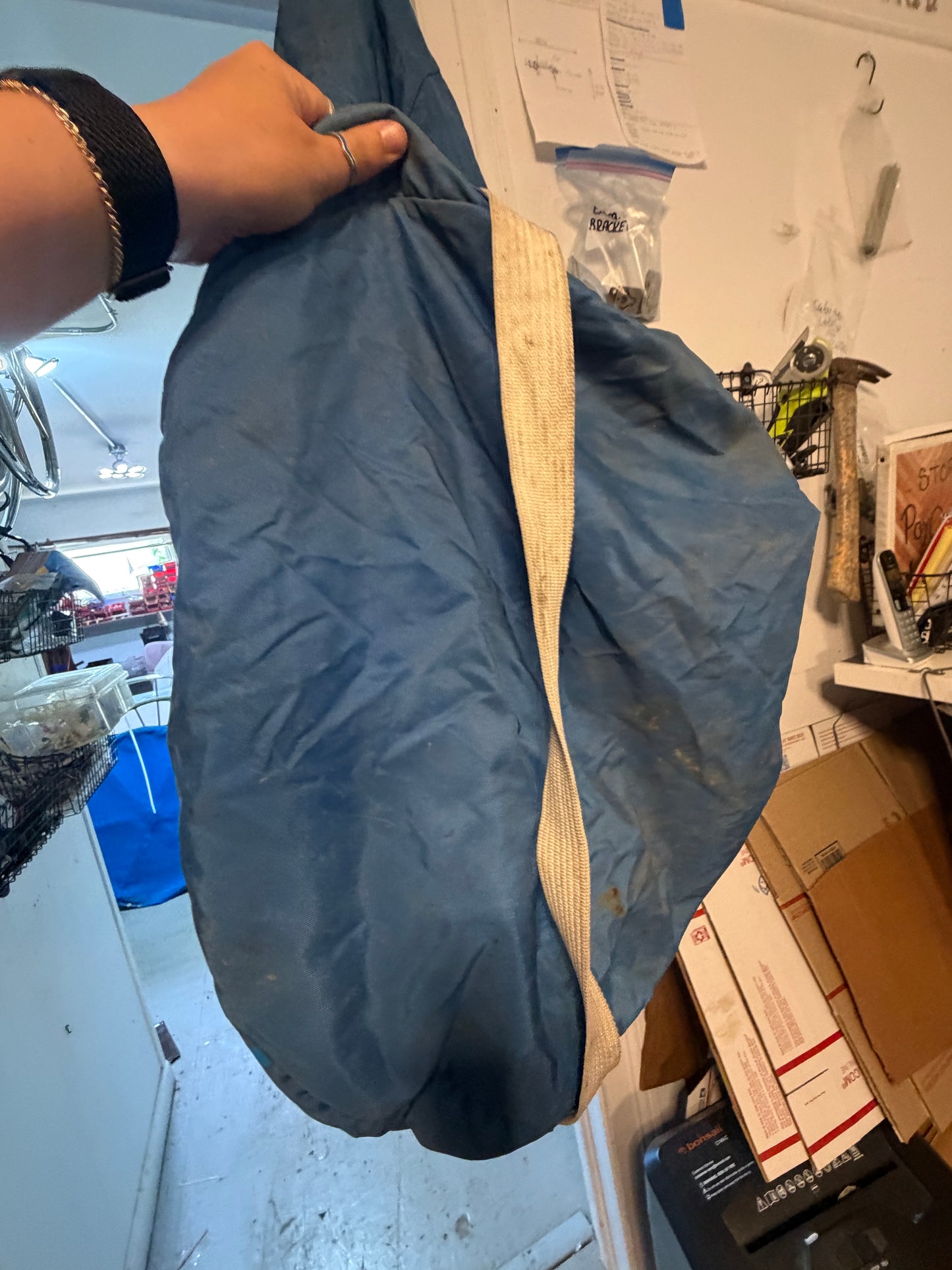 2001 NO.1 A.P Genoa North Sails Bag Only - 20" Diameter Base x 48" Tall