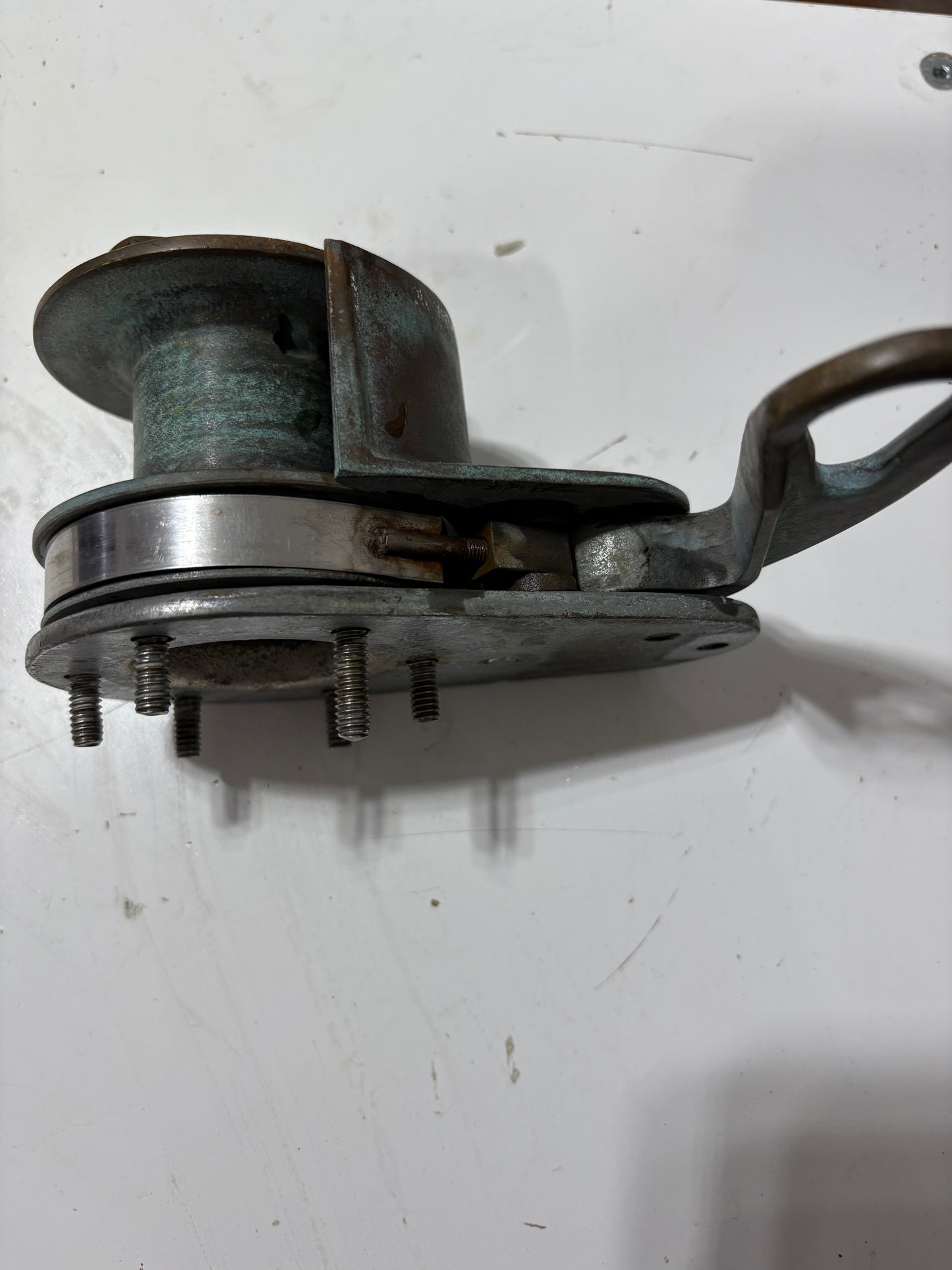 Vintage Merriman Bronze Halyard Winch #1