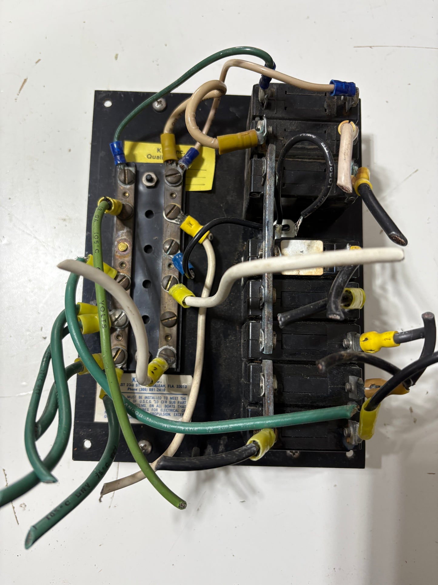 Electric Panel from C&C 34 6x8"