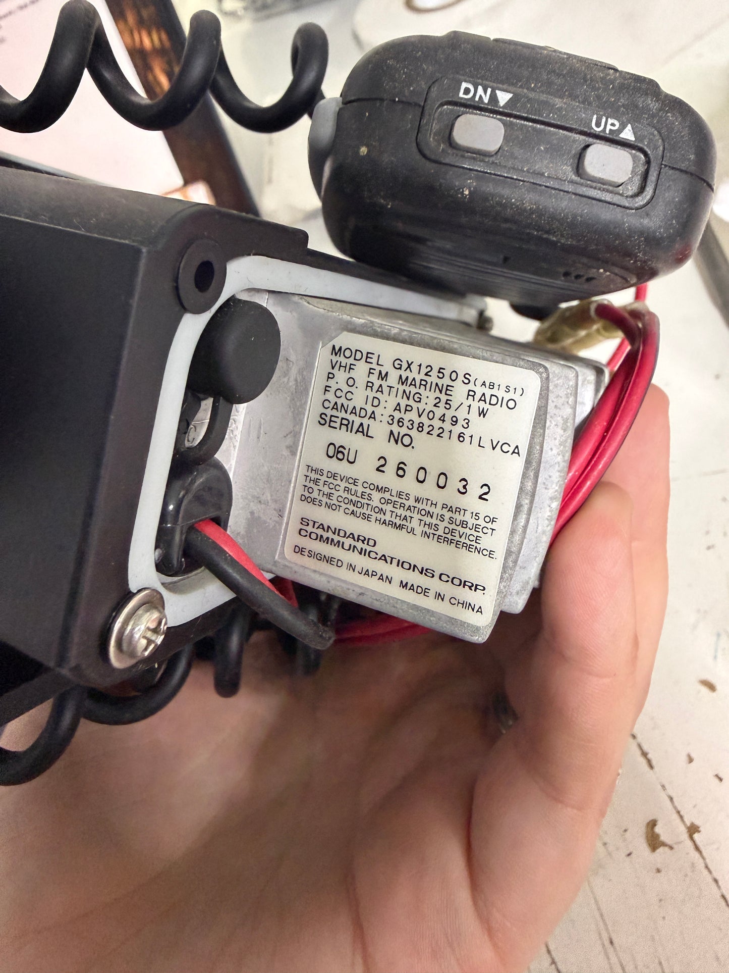 Standard Horizon Eclipse + GX1250S Marine Radio