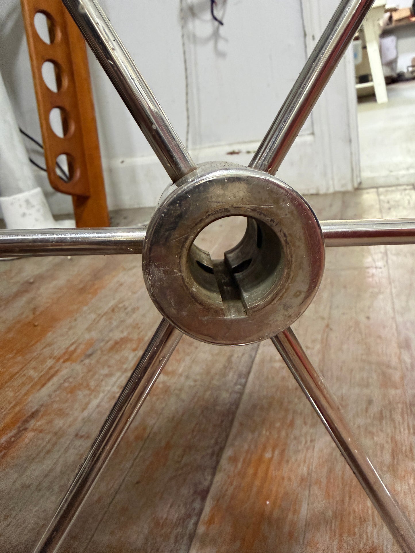 22" Stainless Steel Wheel - 1" Straight Keyed Shaft