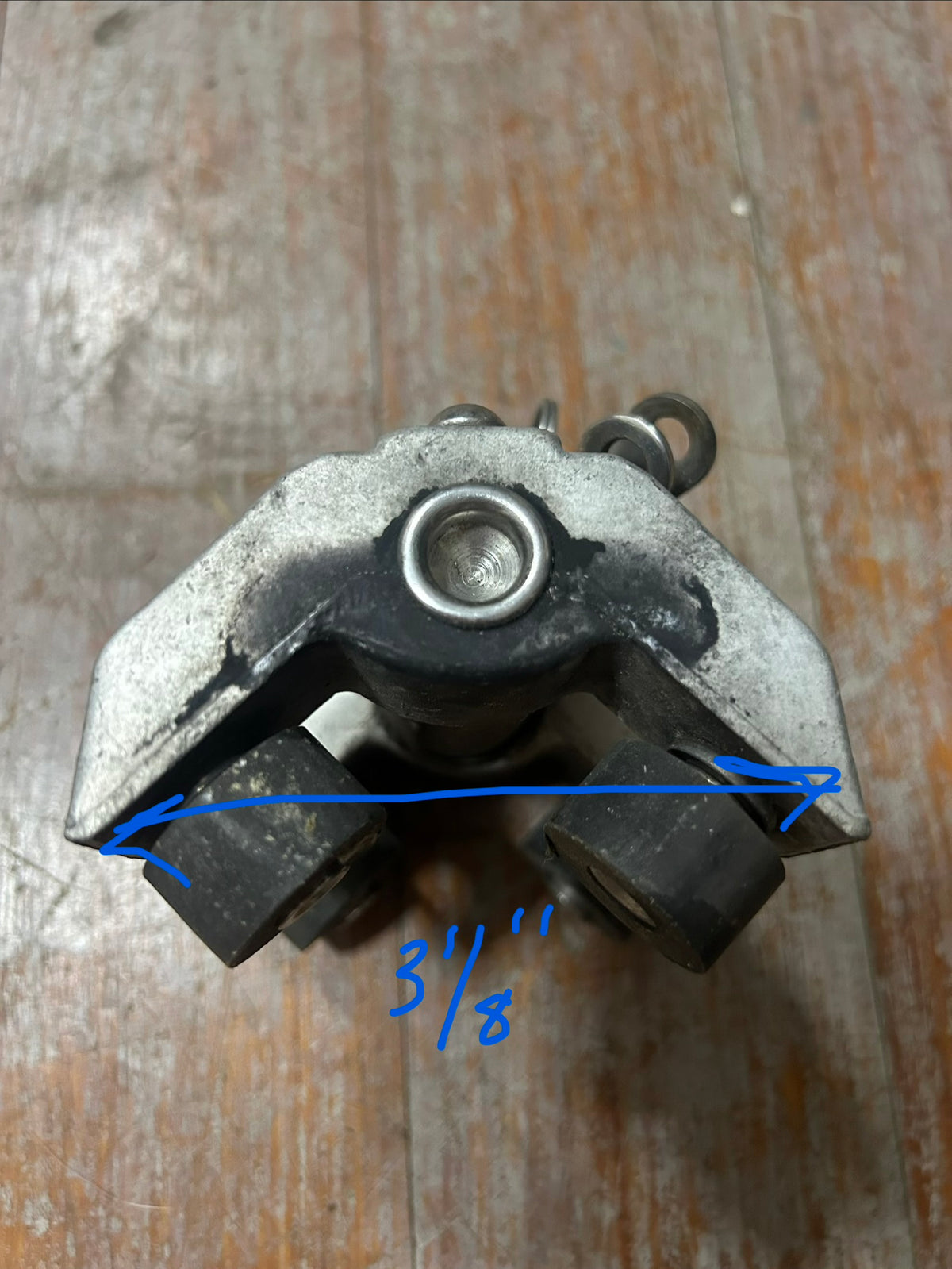 Traveler Car / Mainsheet Track Car - 1" Track - 4 Sheave