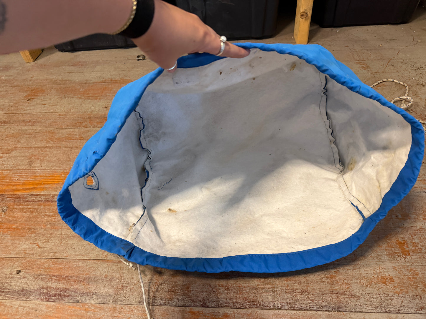 Blue Grill Cover - 19" Long x 12" Wide x 12" Height