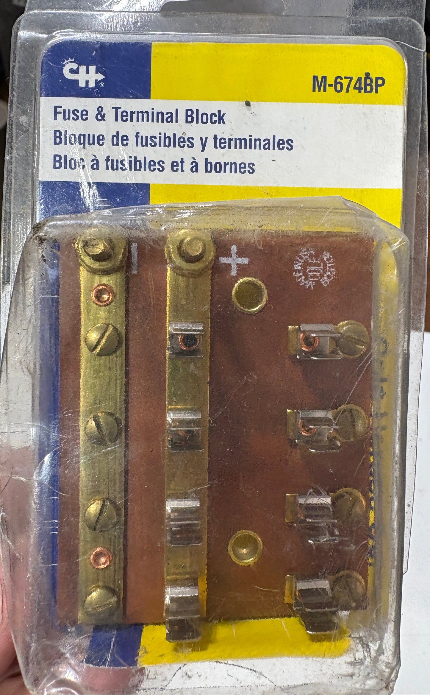 COLE HERSEE M-674BP FUSE & TERMINAL BLOCK