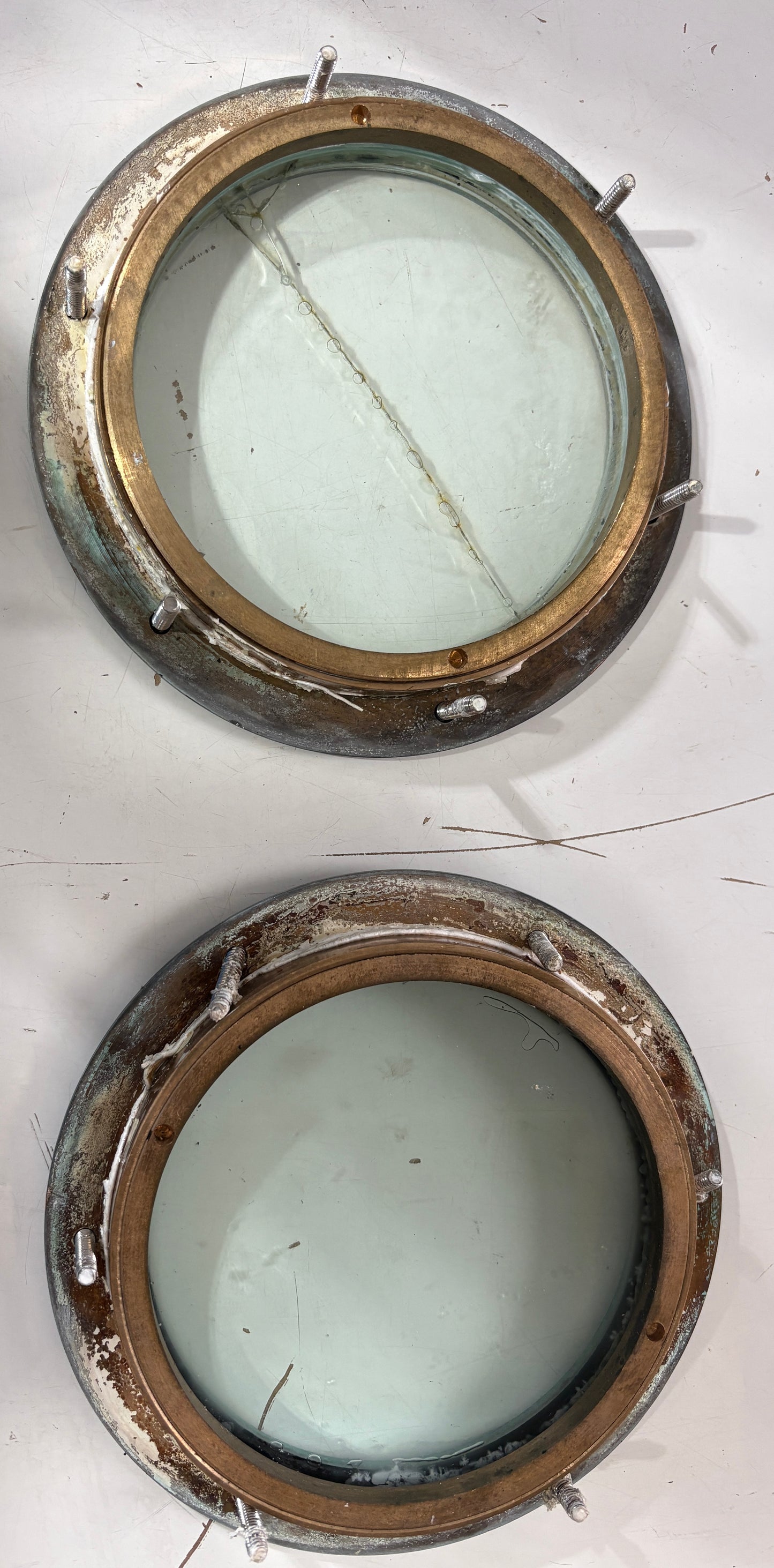 Vintage Porthole Pair from Alberg 30