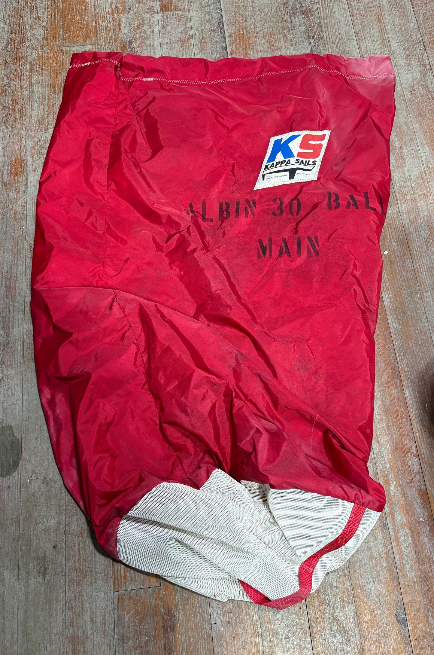 Red Kappa Sails Sail Bag 44x32"