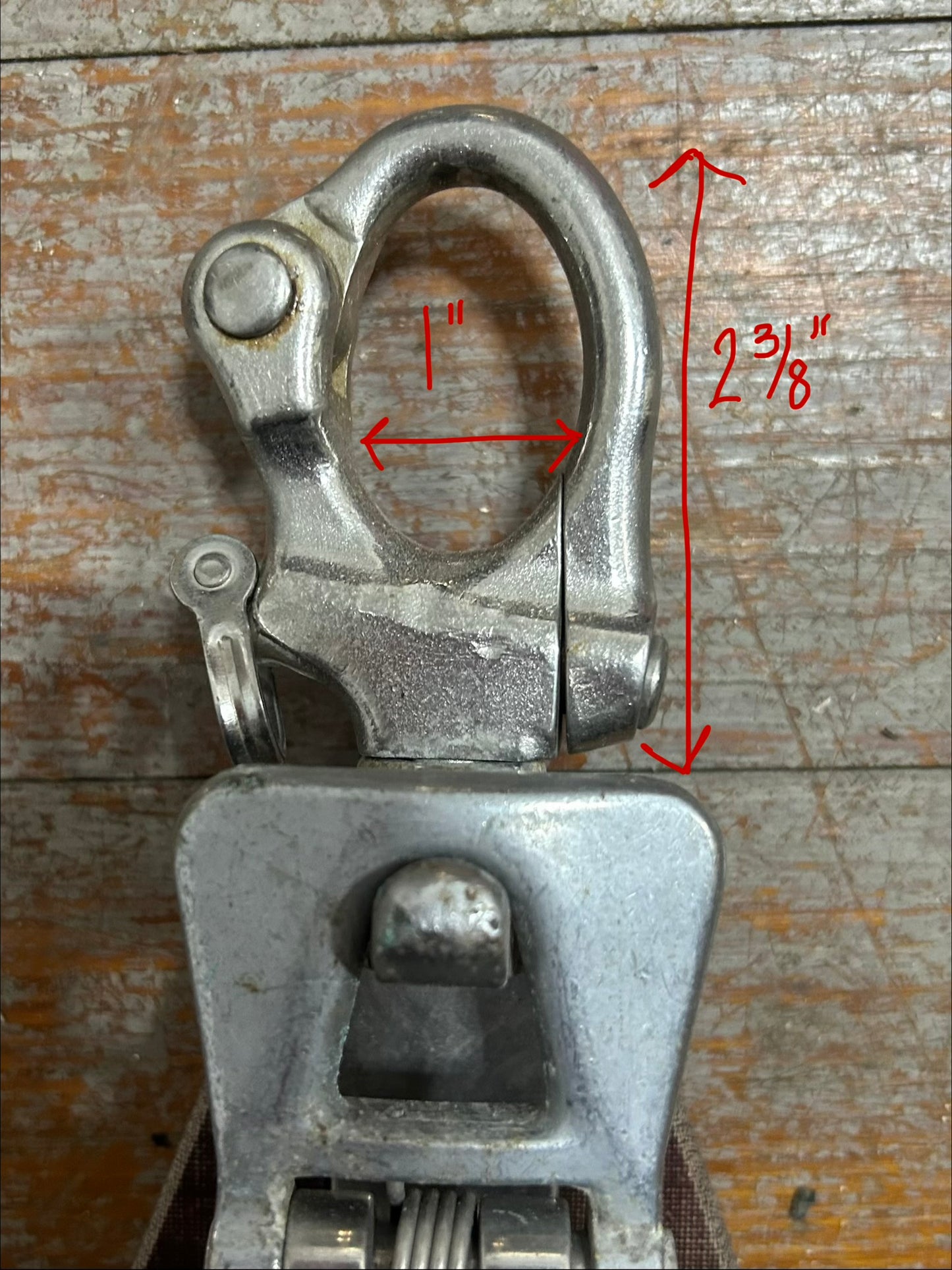 Gibb Snatch Block w/ Snap Shackle – 3/4” Line Tufnol Sheave