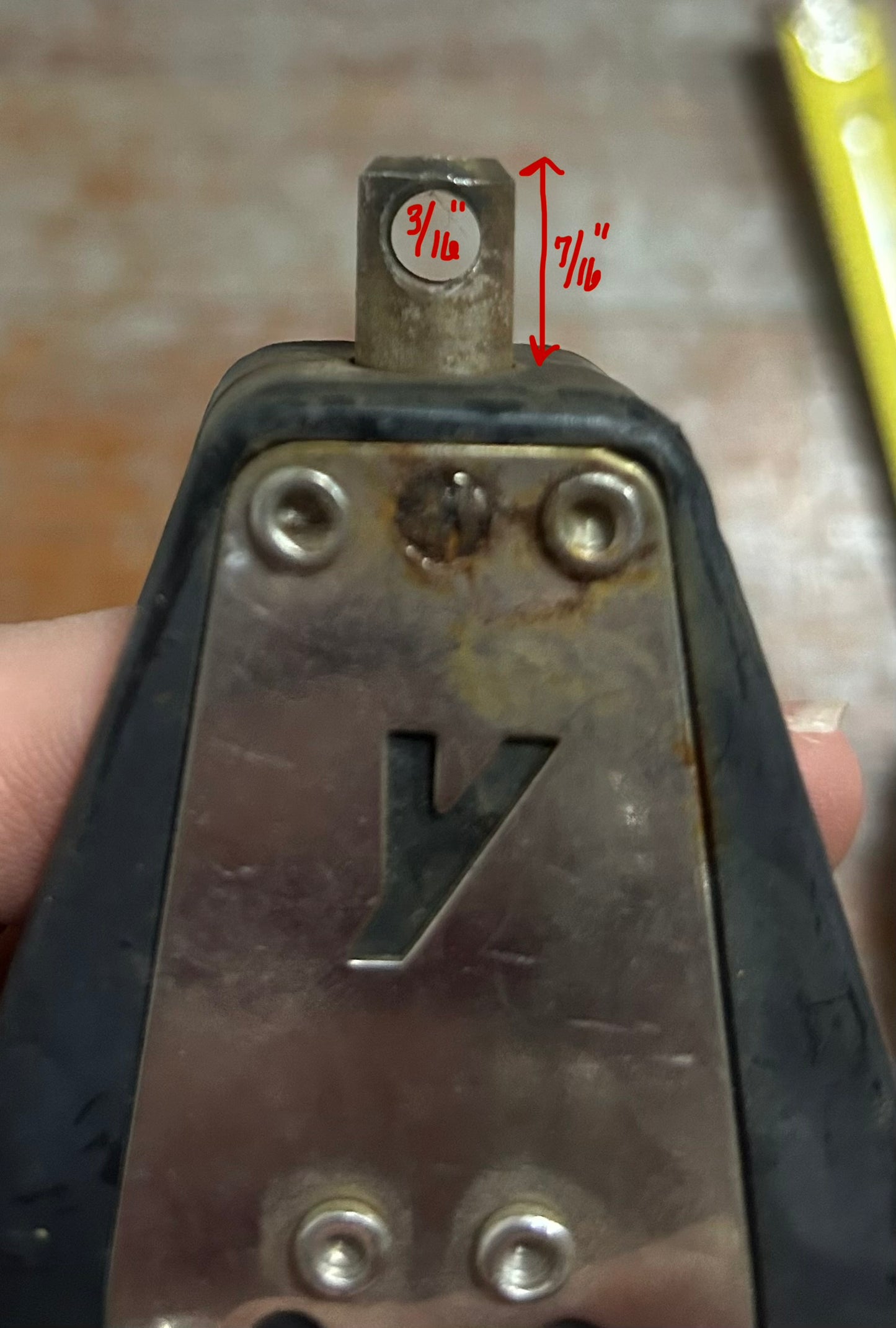 Yale Single Block 1/2” Line Fixed Head