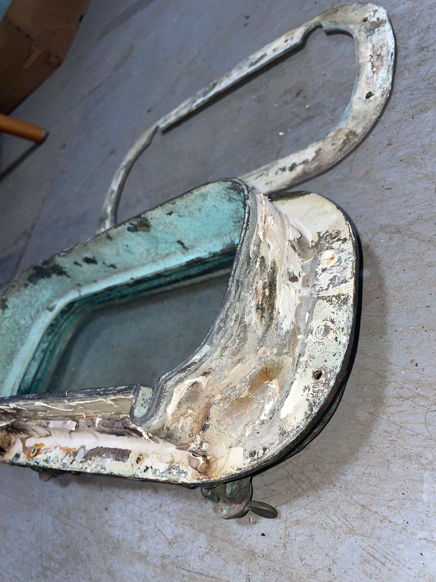 Solid Bronze 2 Dog Opening Portlight / Porthole With Retainer / Trim - 12” Long x 5 1/4” Wide x 2” Deep - OFF CABO RICO 38