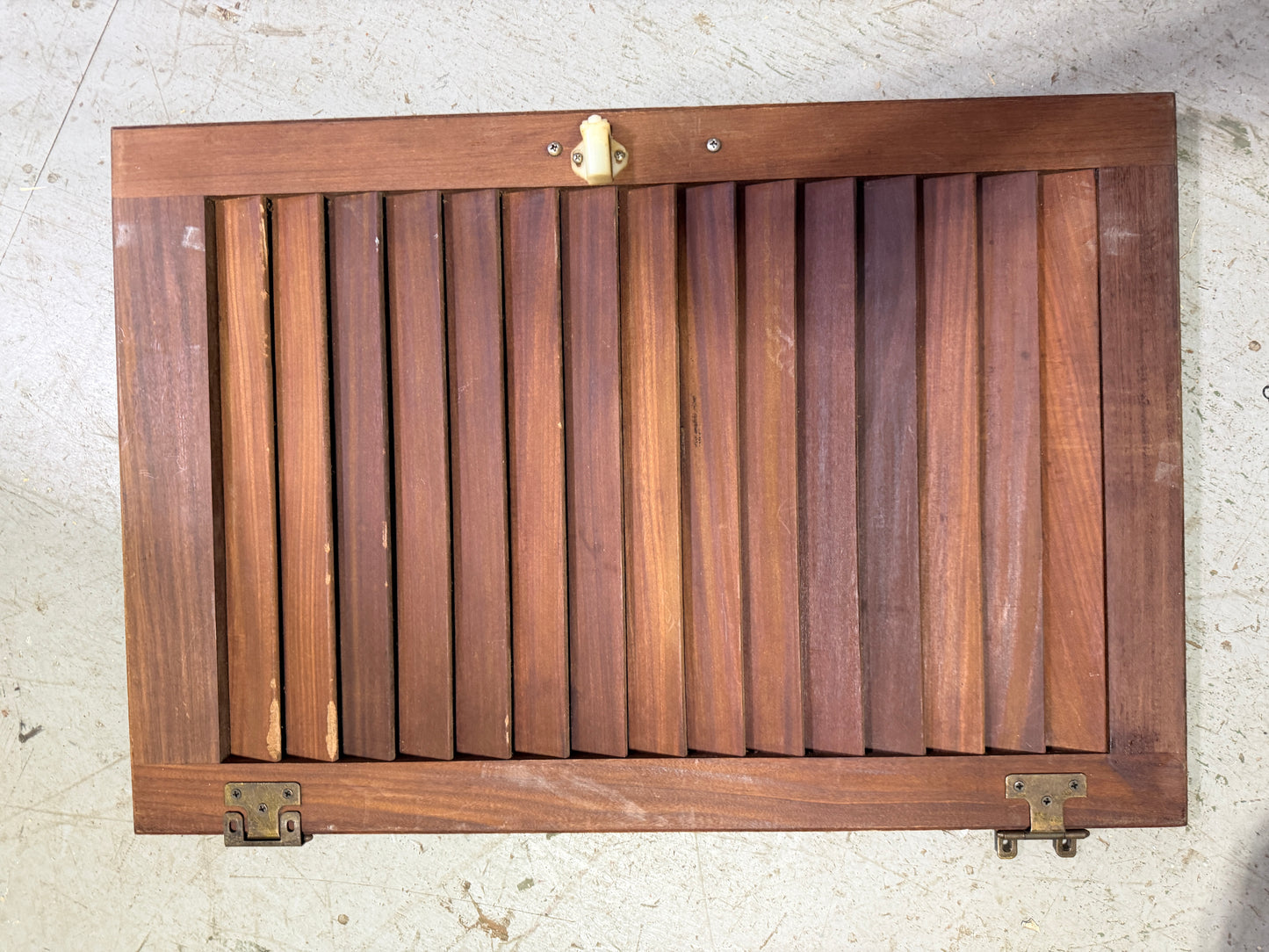 Silverton Louvered Cabinet Door - 27" Long x 18 3/16" Wide -- #37