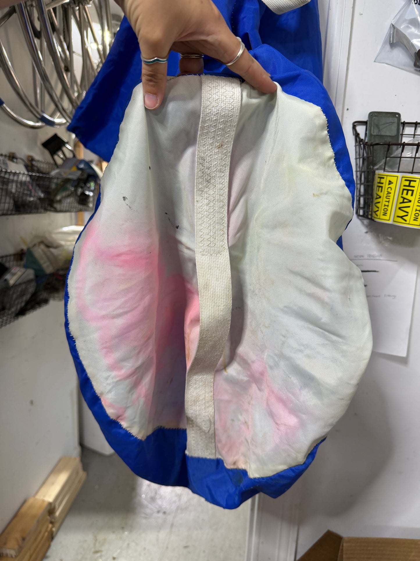 Blue Sail Bag - 43" Long x 20" Base Diameter
