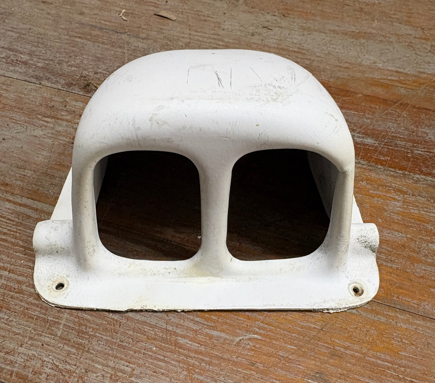White Plastic Vents