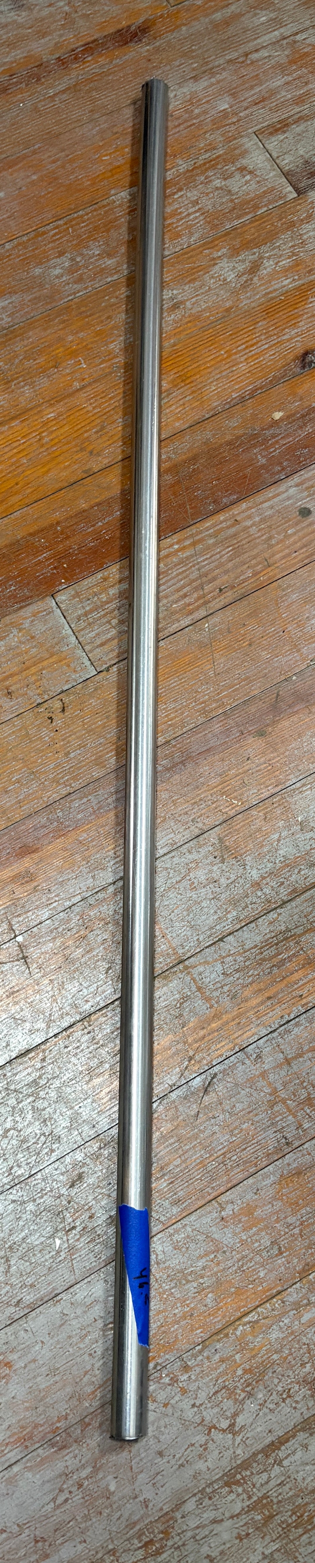 Stainless Steel 1" dia x 51" long cut