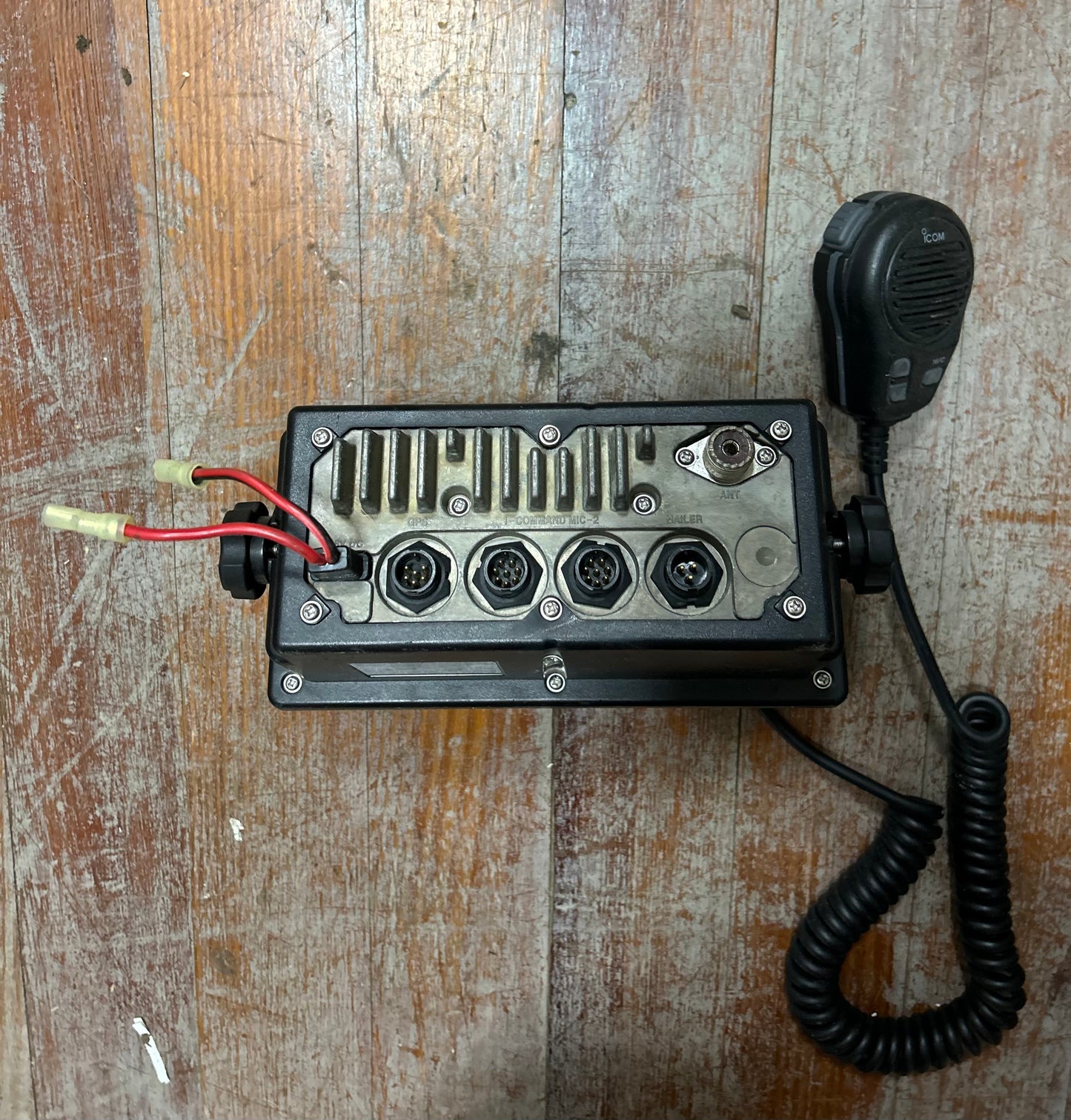 Icom IC-M602 Fixed Mount VHF Marine Radio w/ CommandMic HM-157
