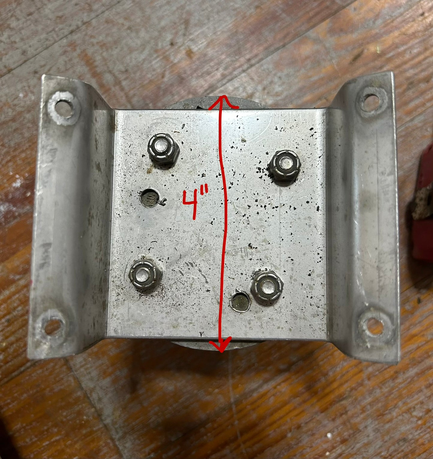 Enkes 12 Two-Speed Winch w/ Stainless Mast Mount Base – Needs Service