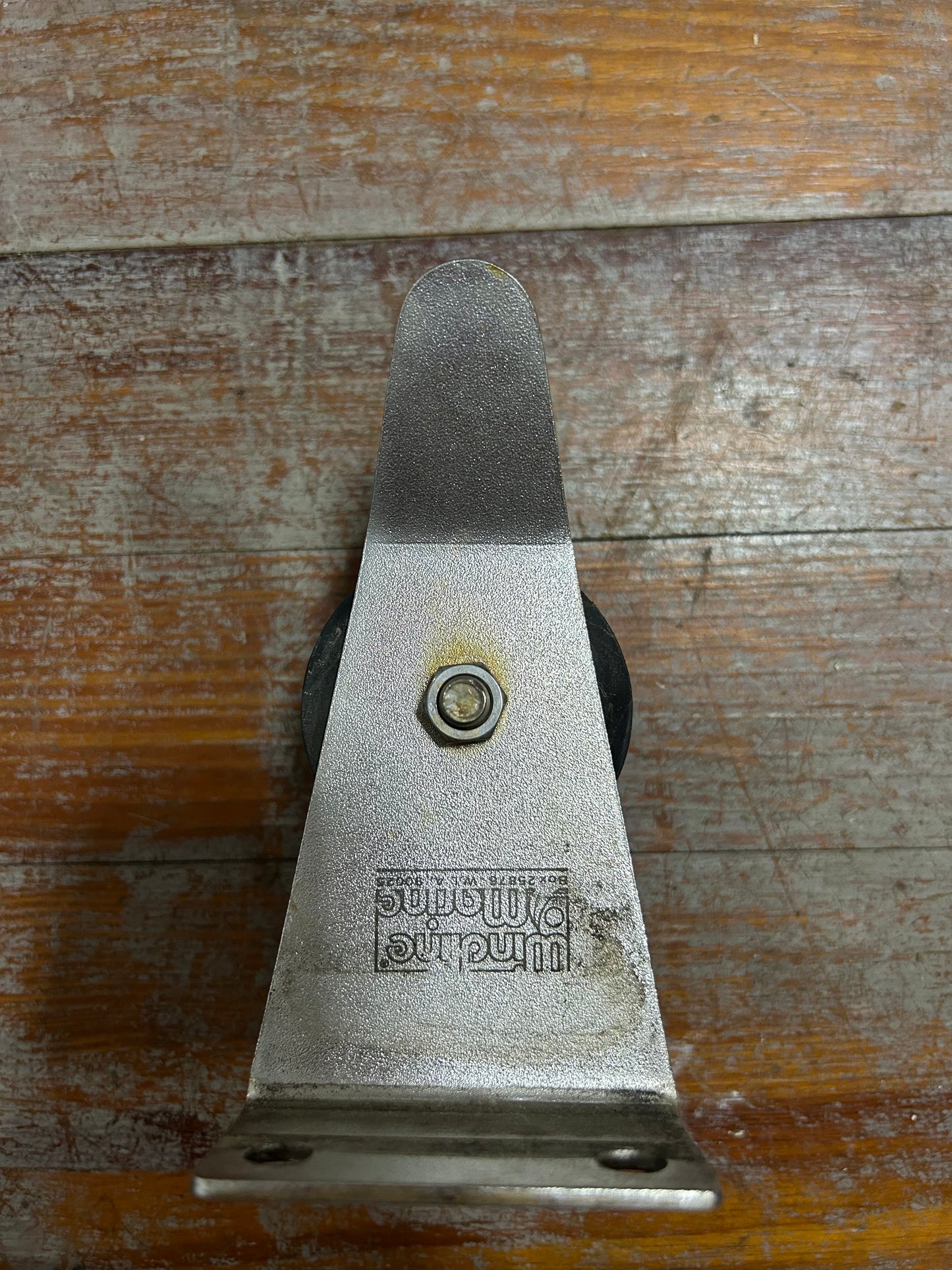 Windline Stainless Steel Bow Roller Assembly 6” x 5” Used