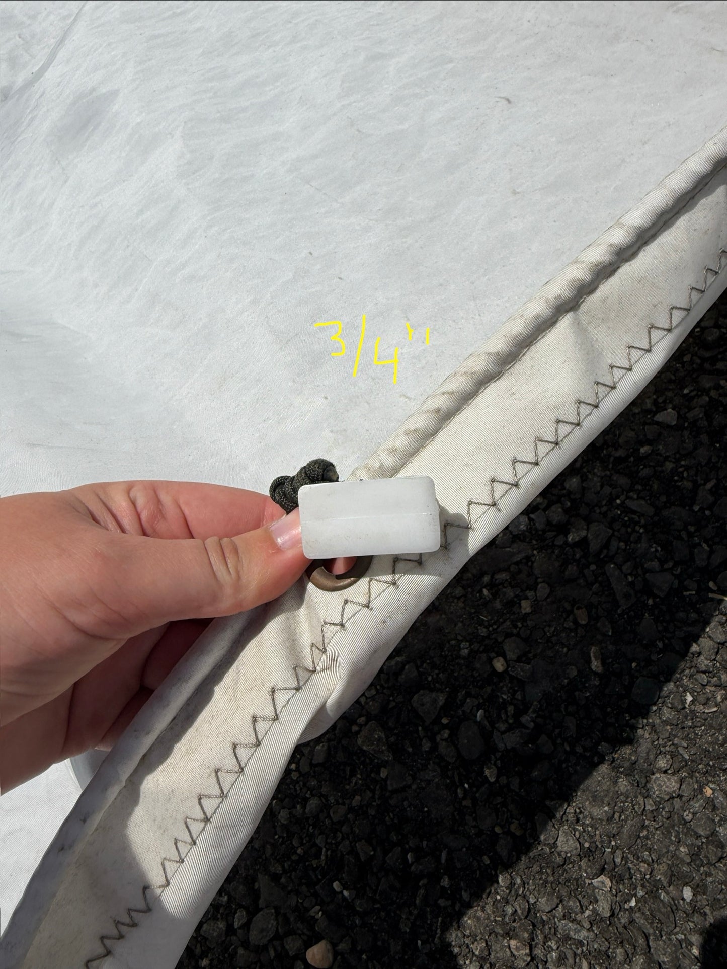 ODAY 30 Main Sail - 32'10" Luff x 34'3" Leech x 9'9"