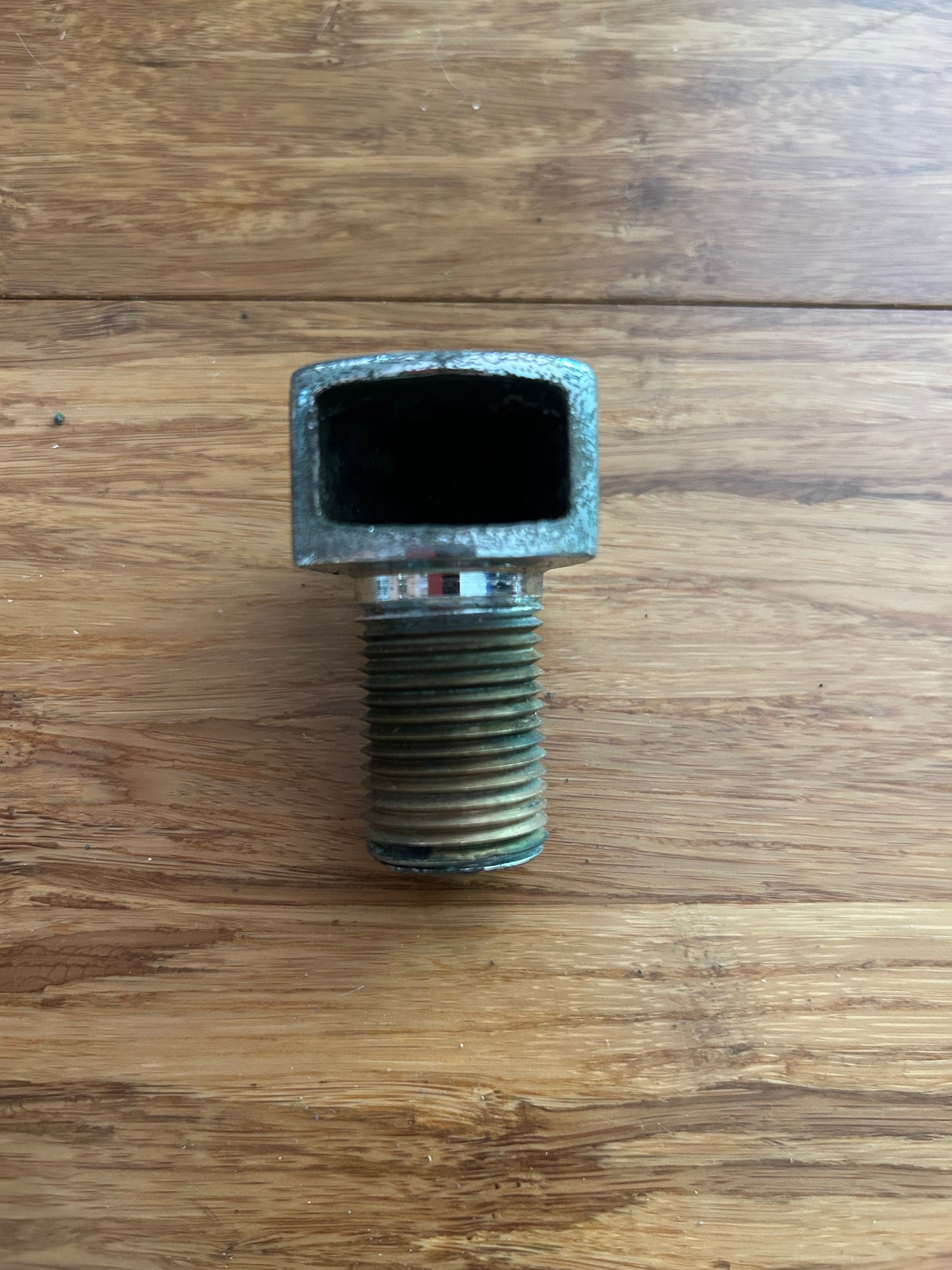 1/2" NPS bronze scoop through-hull intake