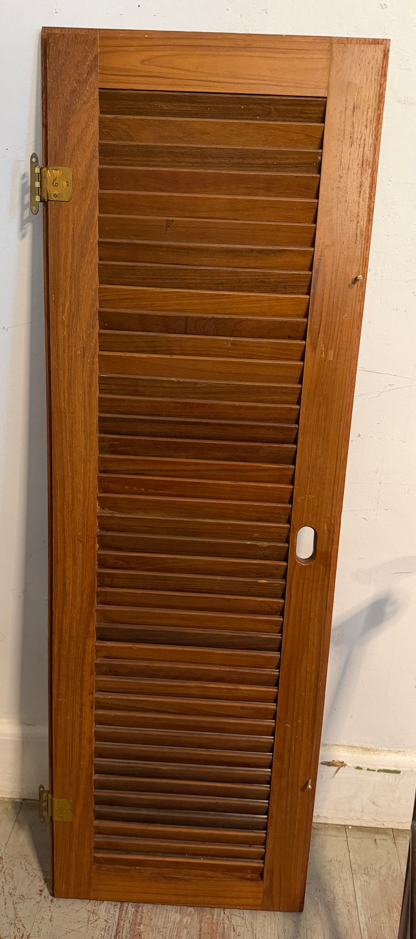 Downeaster 38 Interior Louvered Door - ID: 47" Tall x 14 7/8" Wide -- #341