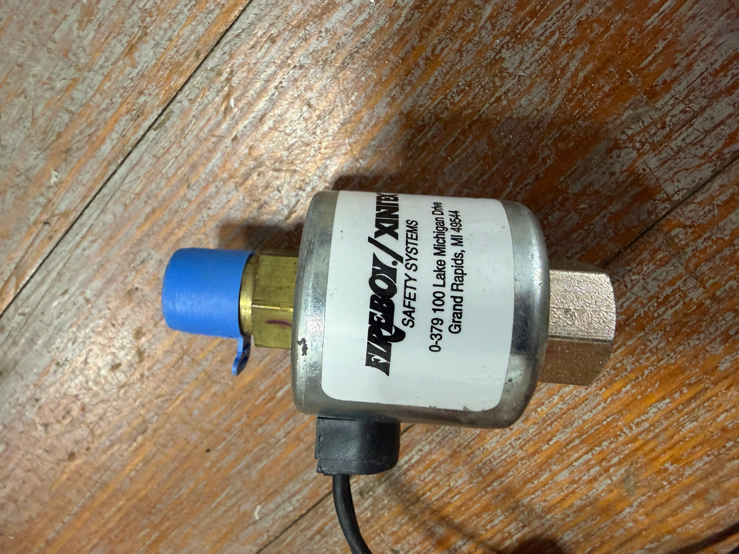 Fireboy Xintrex Marine Safety Valve MODEL SV-1 - NEW