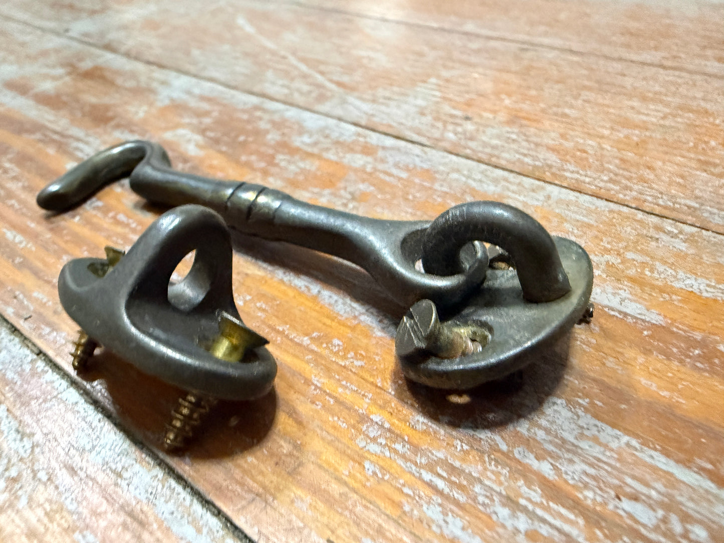 Vintage Bronze Door Latch - 2 7/8" Long