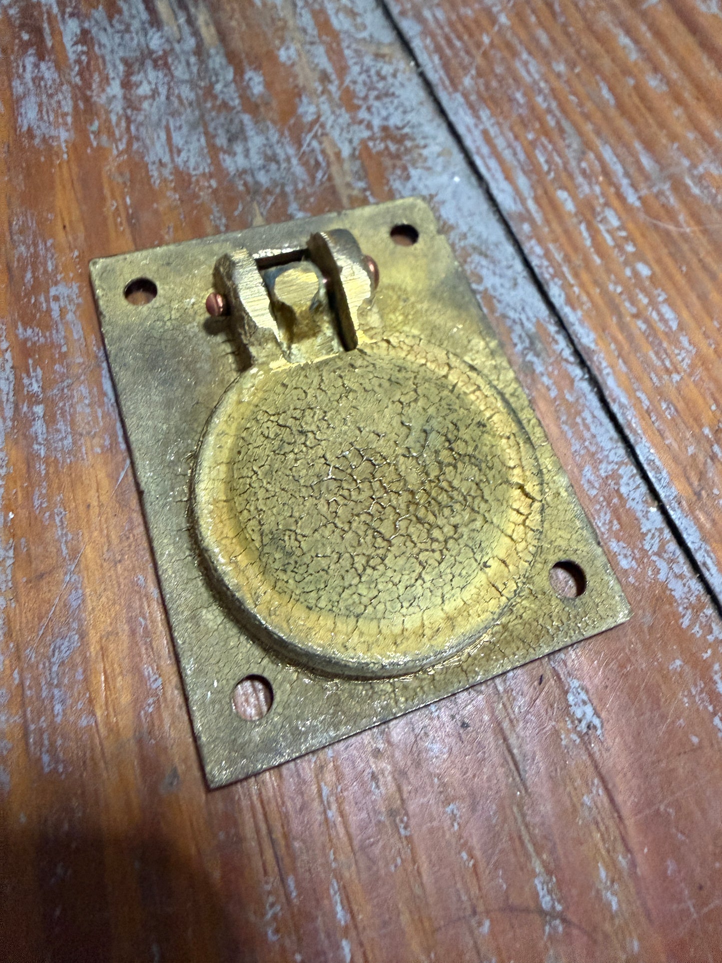 Bronze Hatch Pull - 2 1/2" Long x 1 15/16" Wide