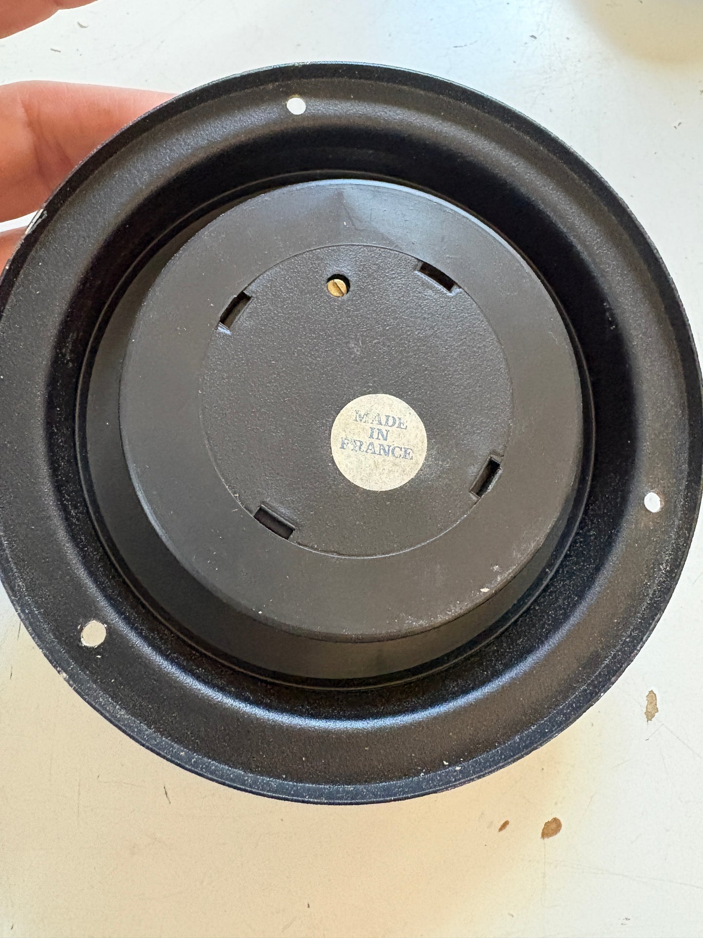 Weems and Plath Black Plastic Barometer