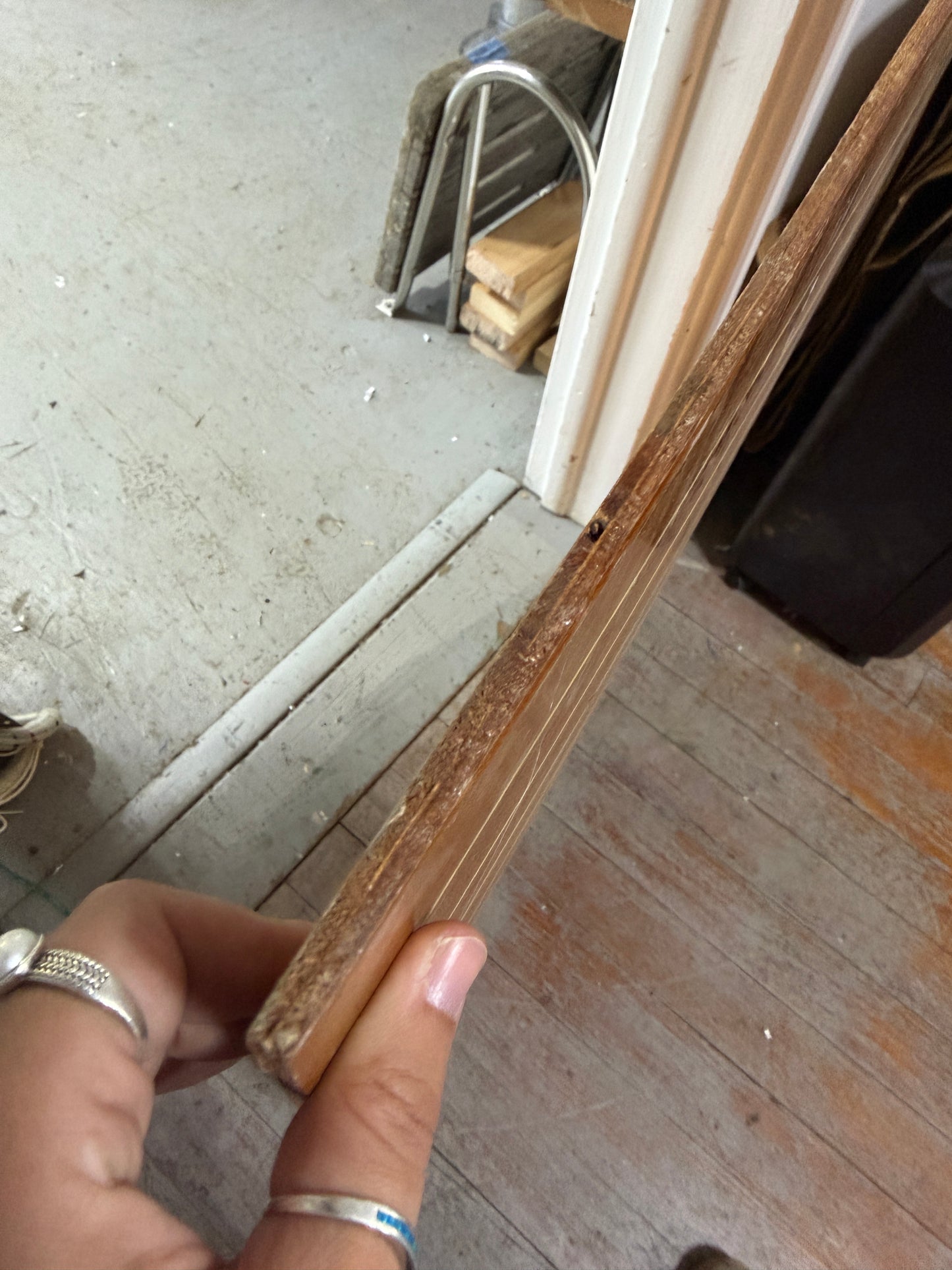 Teak and Holly Plywood - 30 1/4" Wide x 35 1/2" Long x 1/4" Thickness -- #345