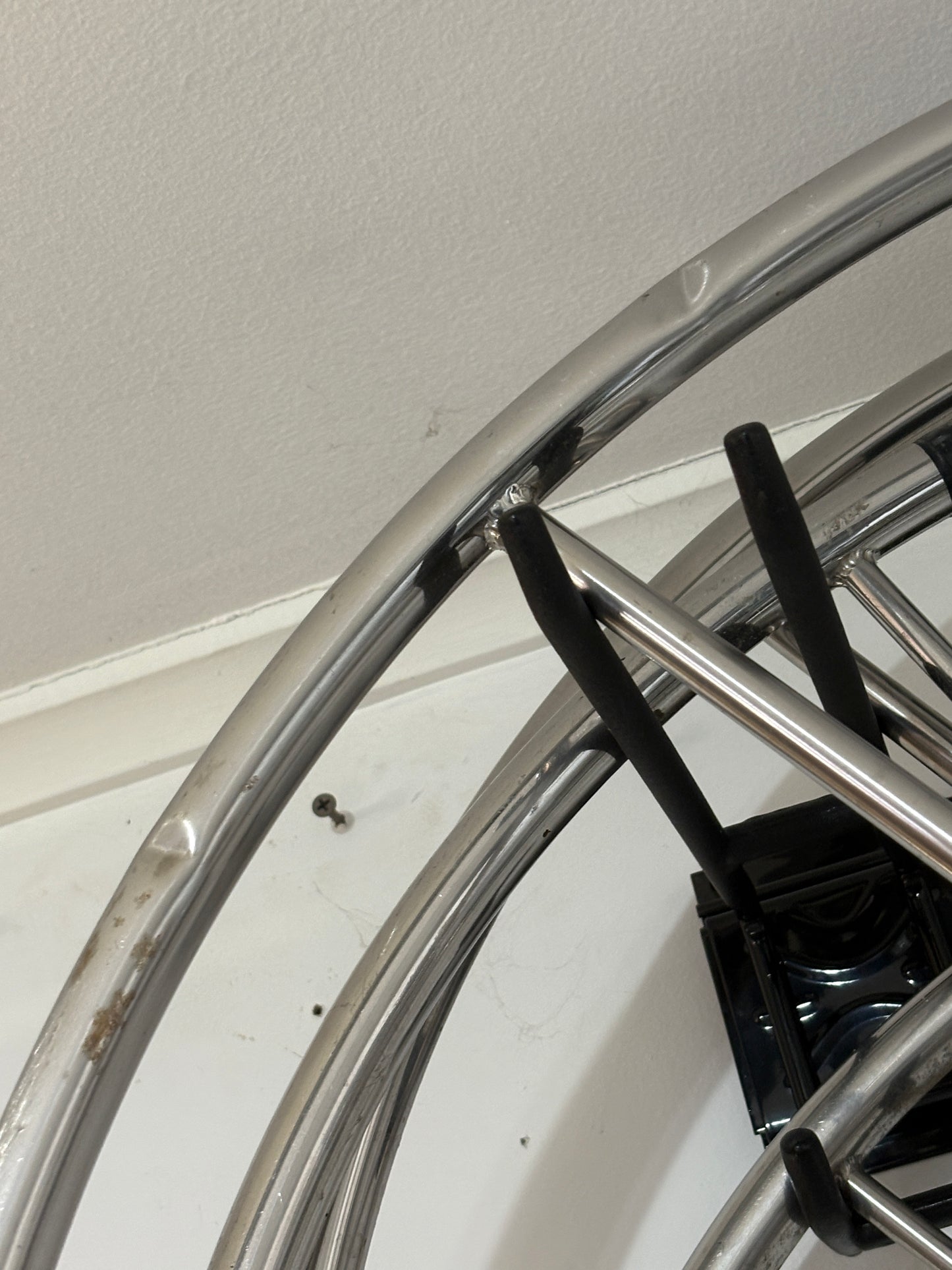 30" Stainless Steel Wheel - 1" Straight Keyed Shaft