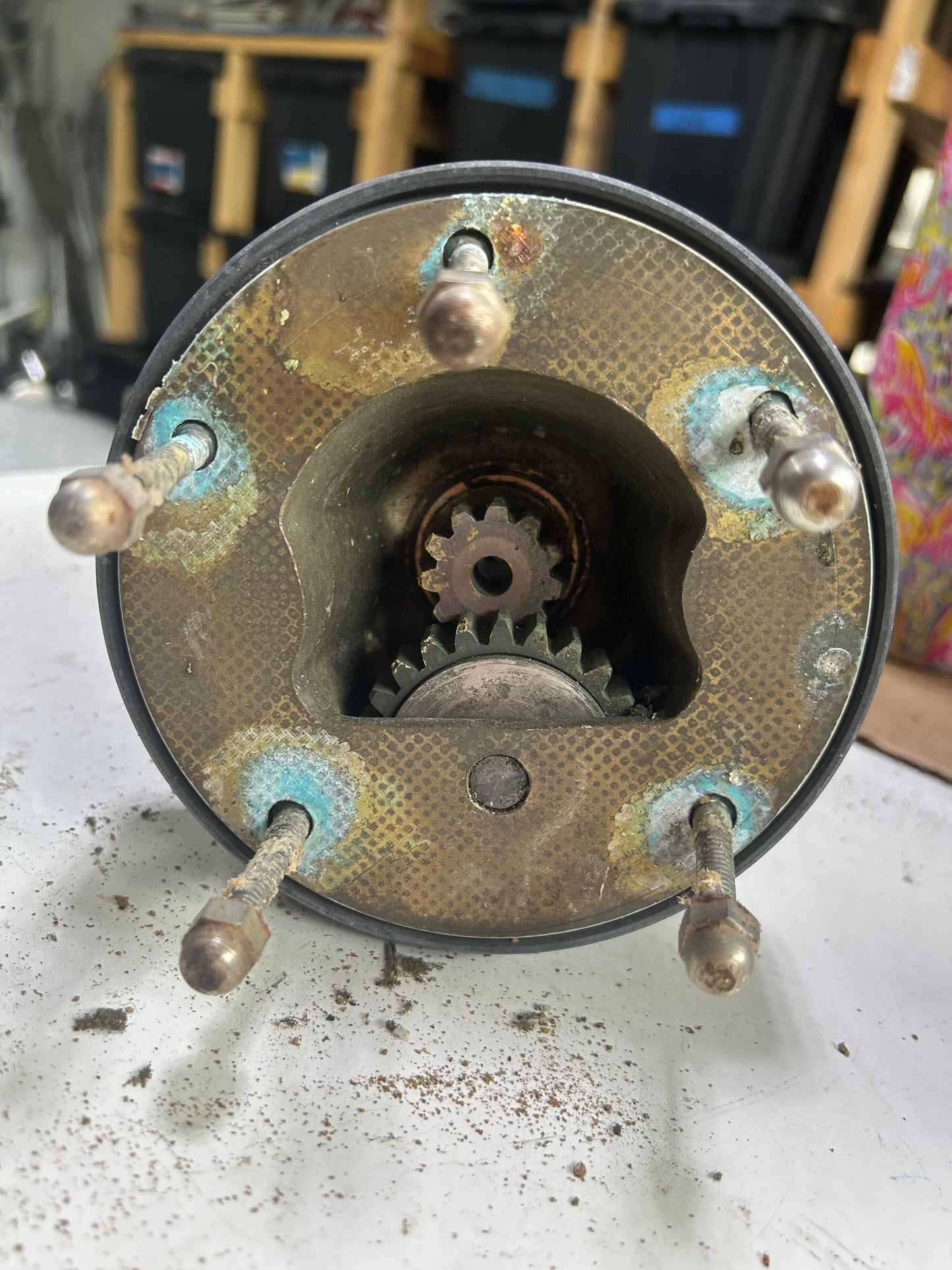 Barient 21 Single Speed Winch 5 1/2" Base