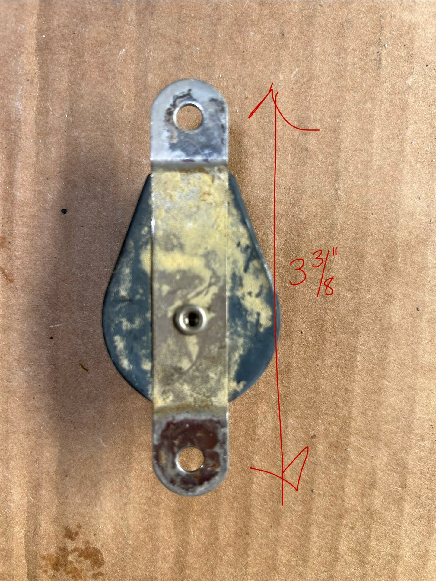 Harken Fixed Cheek Block Pulley 1/2” Line