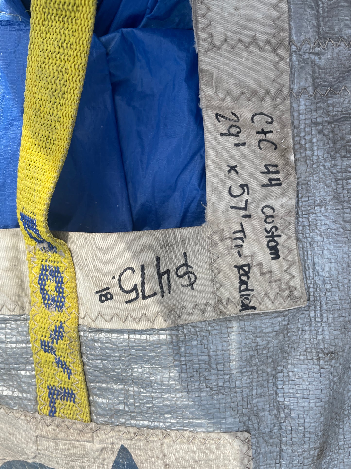 C&C 44 Custom Tri-Radial .6 Spinnaker Sail - 57’ x 57’ x 29’