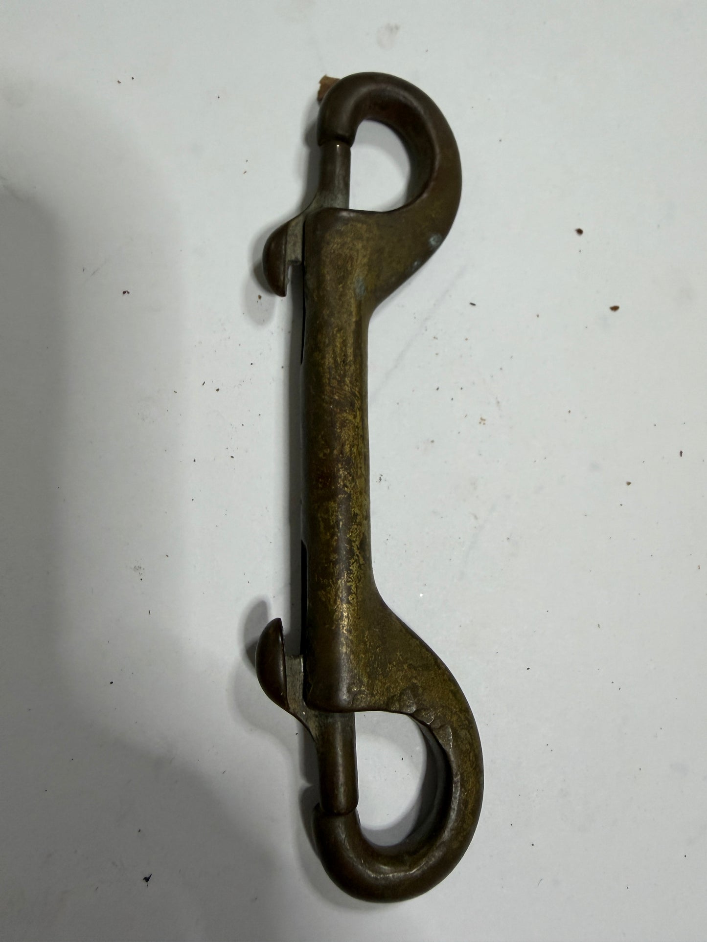 Bronze Double End Clip - 4 7/8" Long