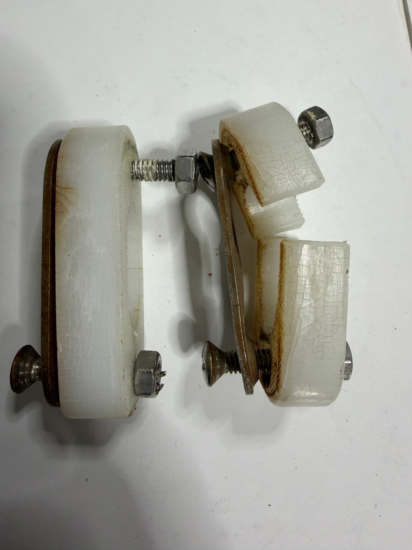 PAIR Stainless Steel Ladder Brackets