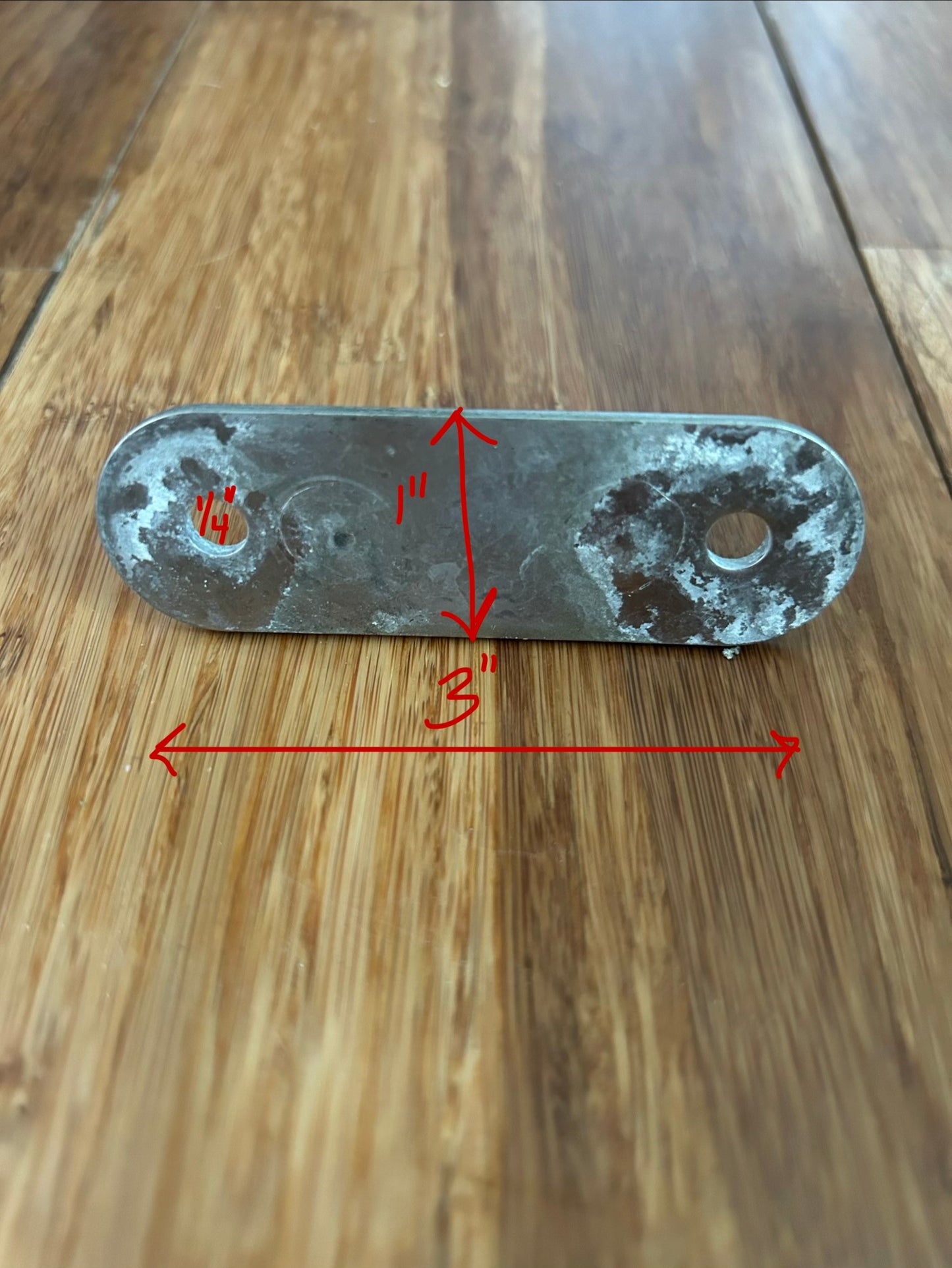 Schaefer Stainless Steel Pad Eye U-Bolt Deck Loop 3” x 1”