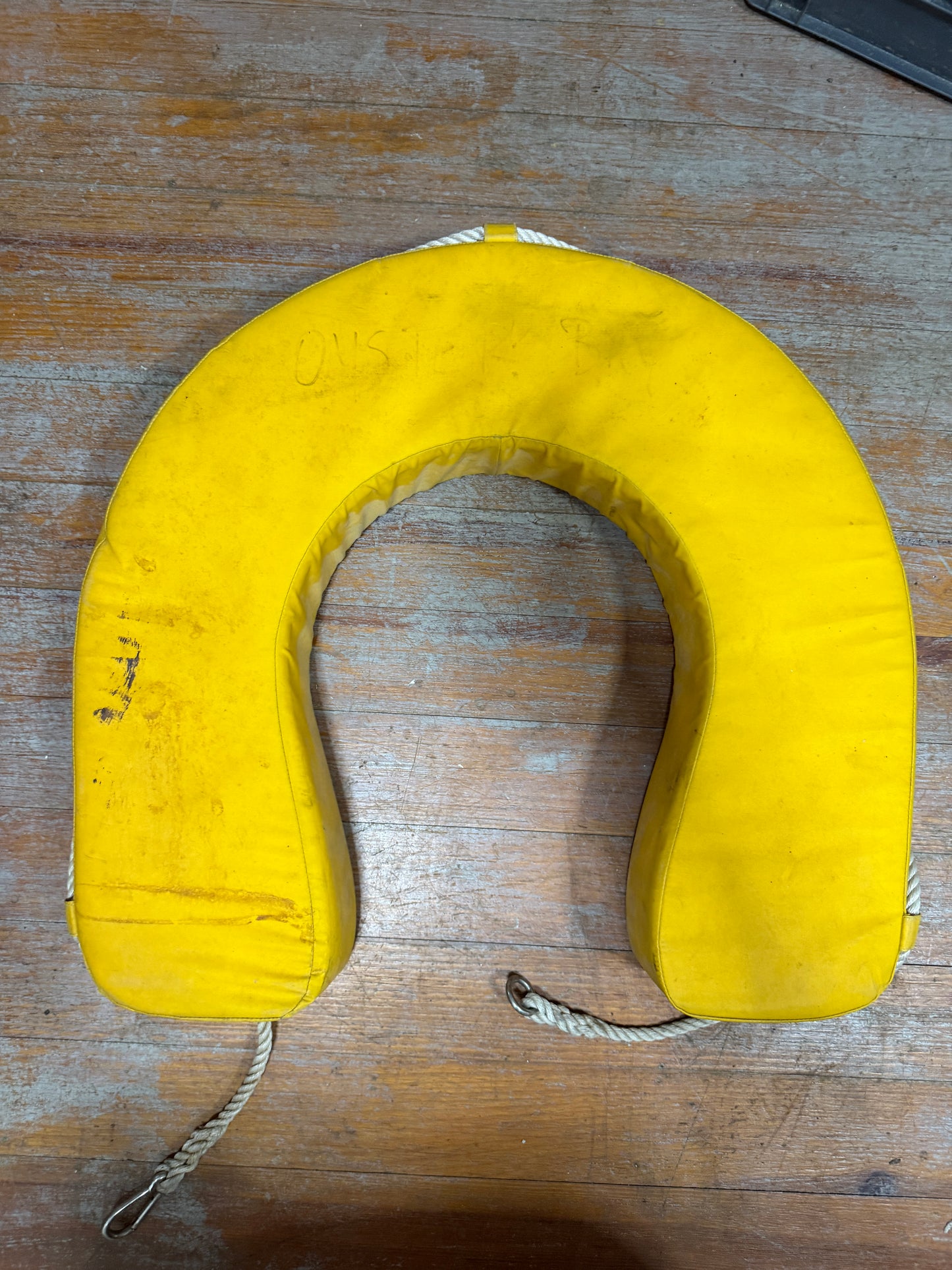 21" Long x 22" Wide Horseshoe Ring / Crew Saver Throw / Buoy