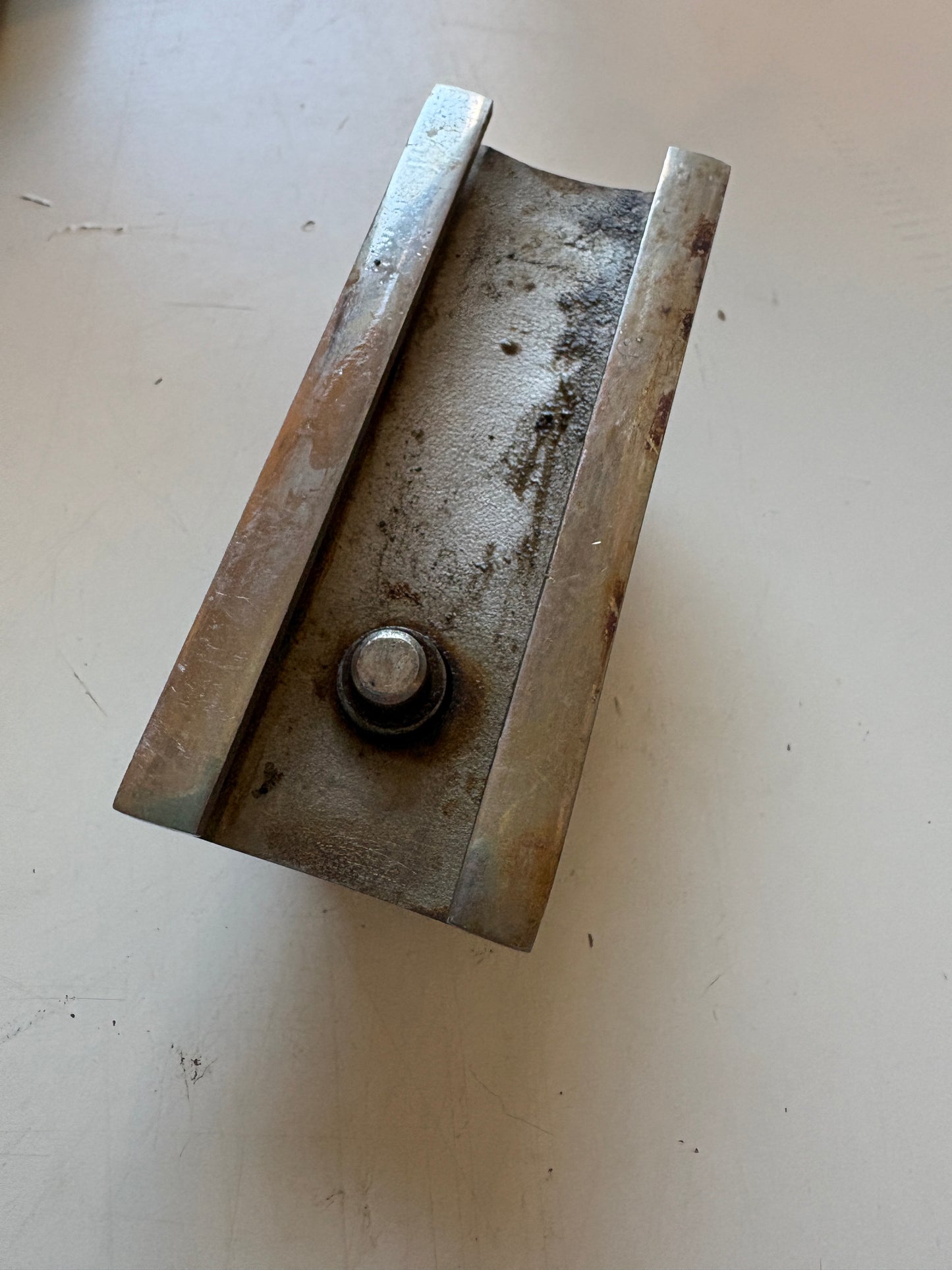 ABI Chromed Bronze 1" Track Car with pull top