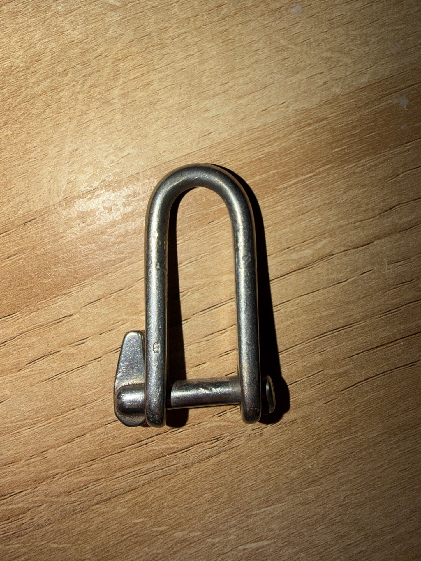 Wilcox Crittenden Stainless Steel Elongated Shackle - 1/4" Pin Diameter