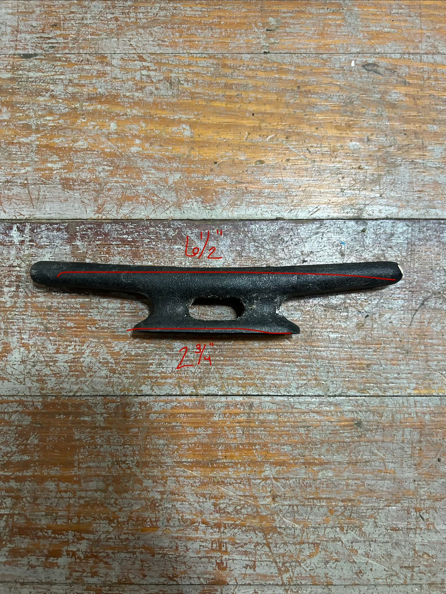 6-1/2” Black Nylon Cleat