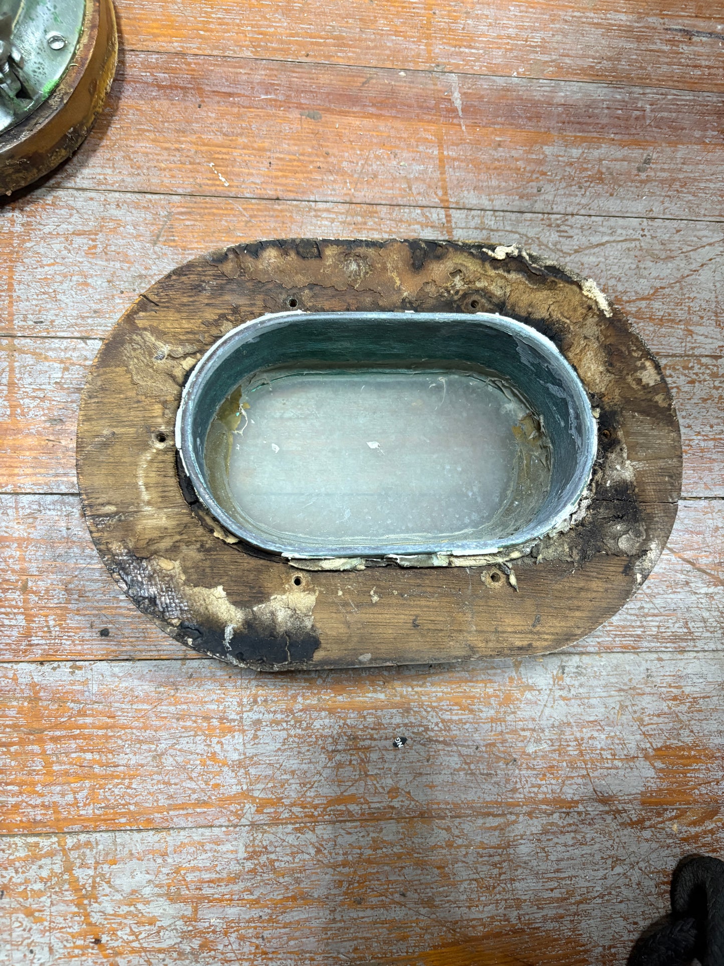 Chromed Bronze Portlight/ Porthole from Islander 33