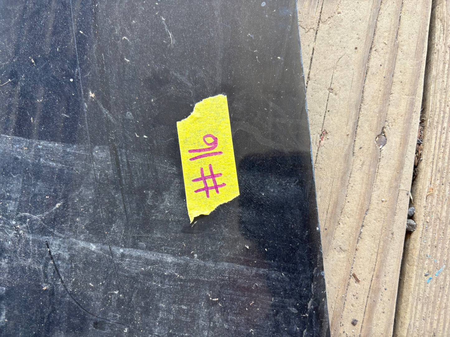 Seidelman 30 Plexiglass Companionway Board -- #16