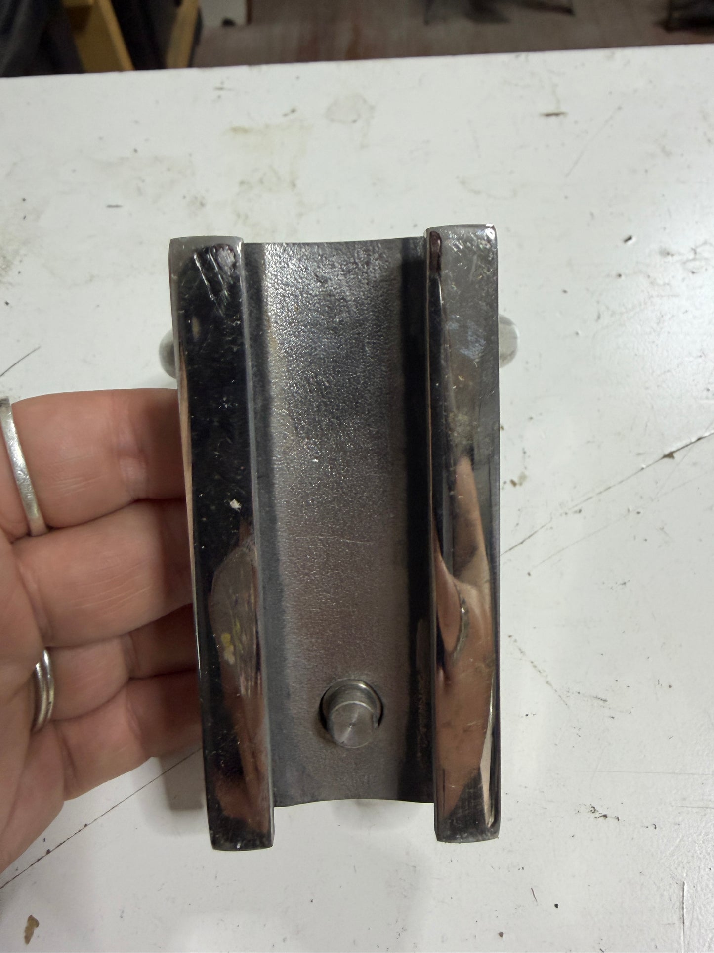 ABI 1 5/16" Mast Ring / Spinnaker Track Car - 1 7/8" Eye