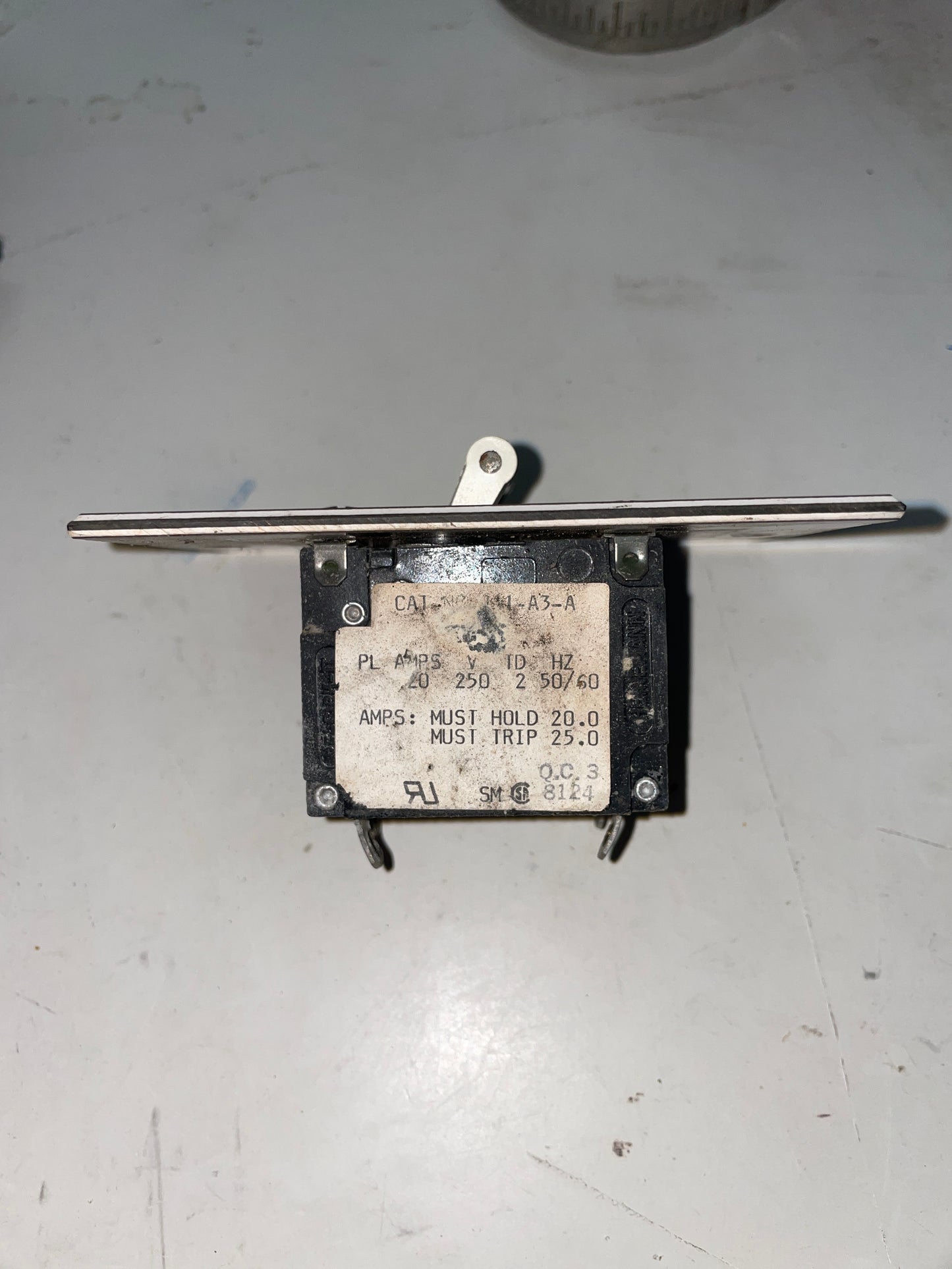 AC Main On/Off Switch - AS IS